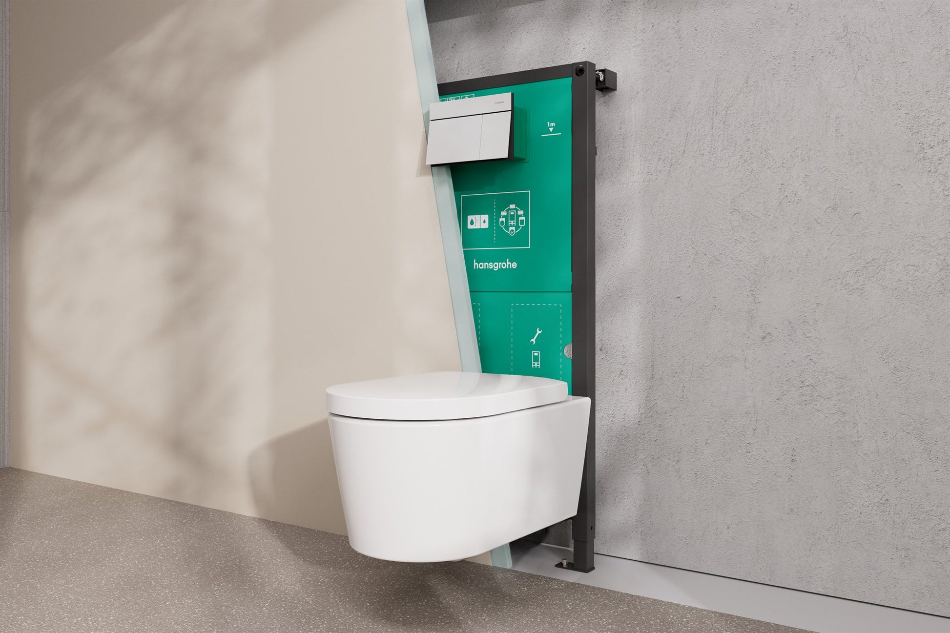 MISKA WC WISZĄCA ELUPURA S OD HANSGROHE 62024450