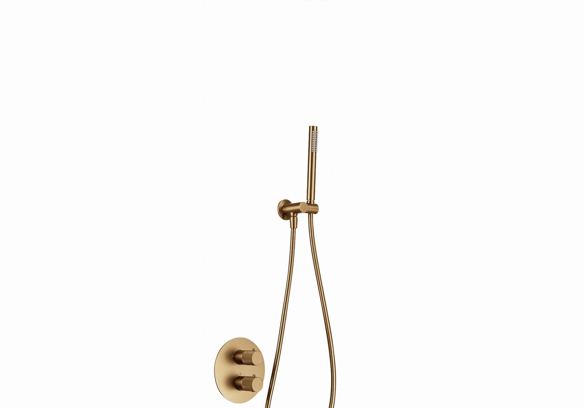 ZESTAW NATRYSKOWY TERMOSTATYCZNY PODTYNKOWY NORTHERN GOLD BRUSHED OD MOBI NZP4255BG