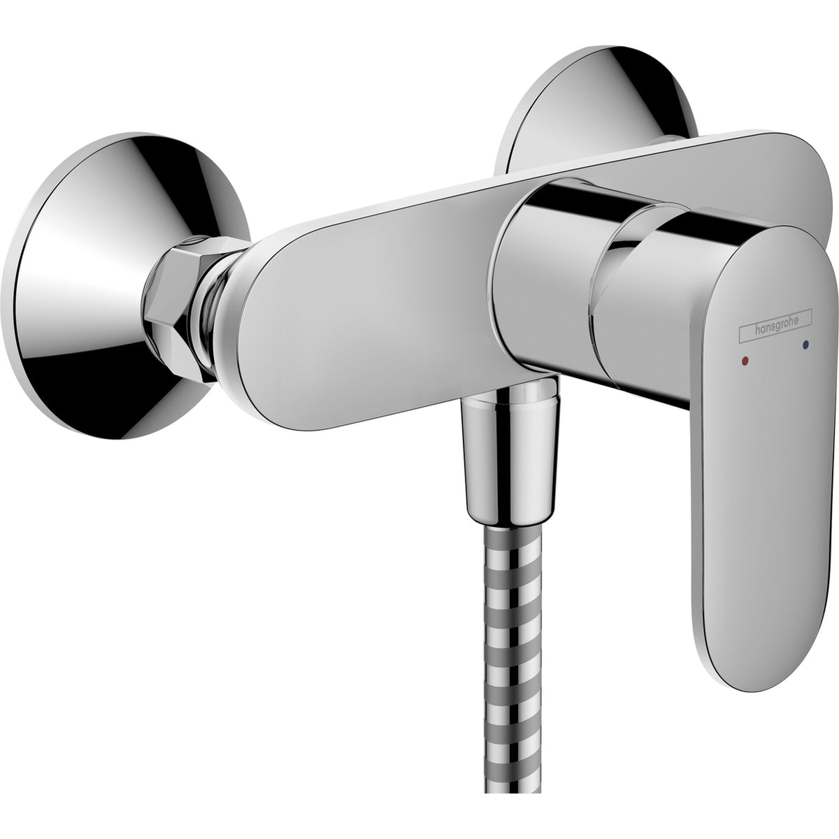 BATERIA ŚCIENNA VERNIS BLEND SREBRNY OD HANSGROHE 71640000