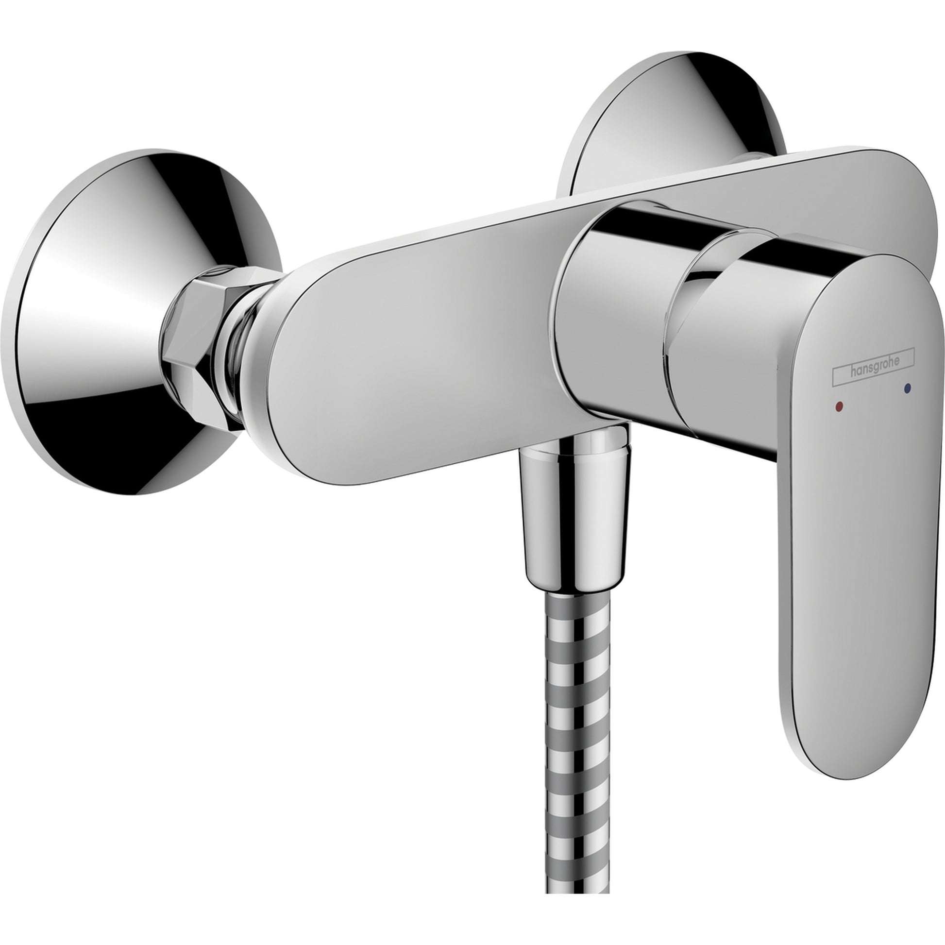 BATERIA ŚCIENNA VERNIS BLEND SREBRNY OD HANSGROHE 71640000