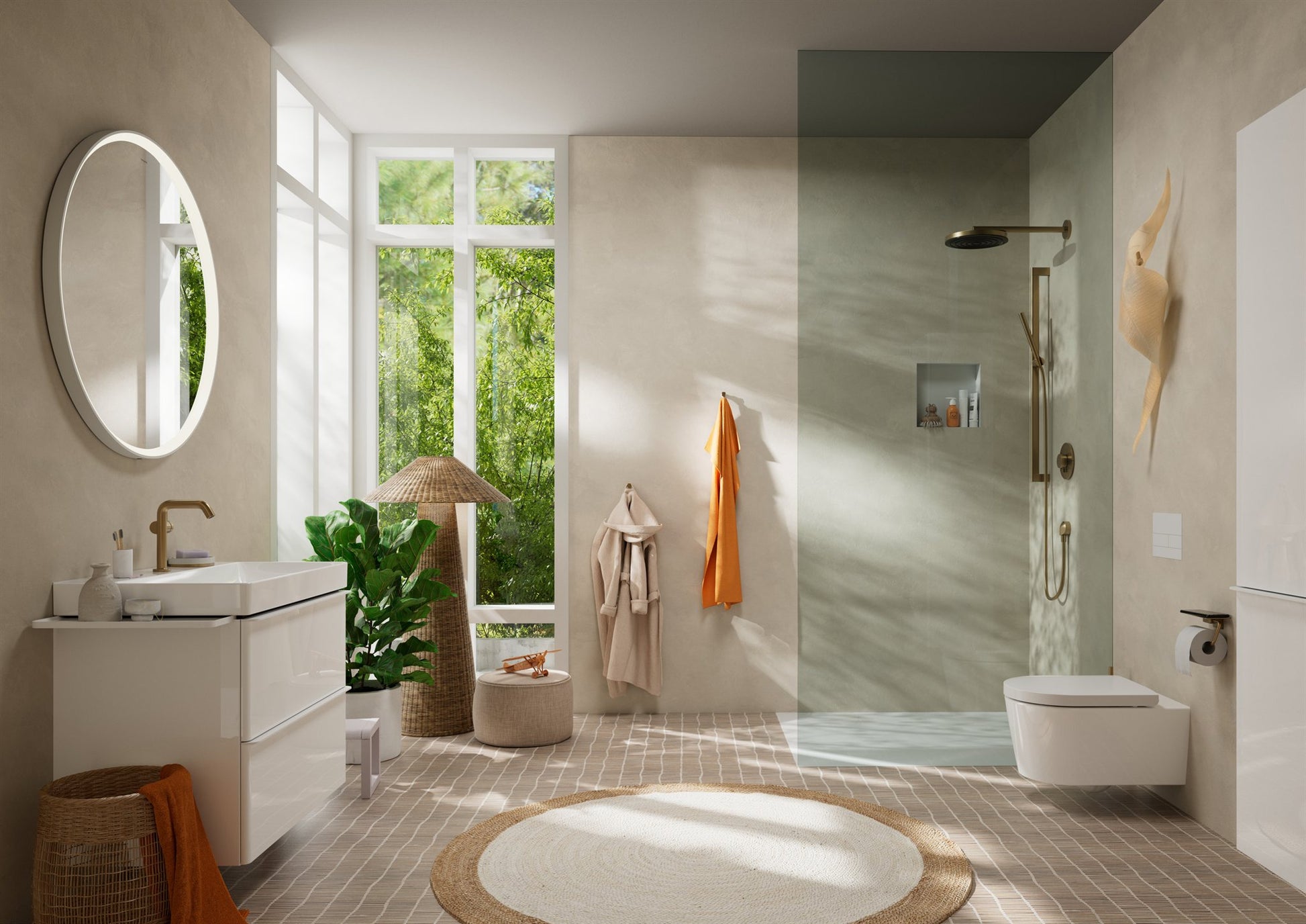 SŁUCHAWKA PRYSZNICOWA  PULSIFY S BRĄZOWY OD HANSGROHE 24125140