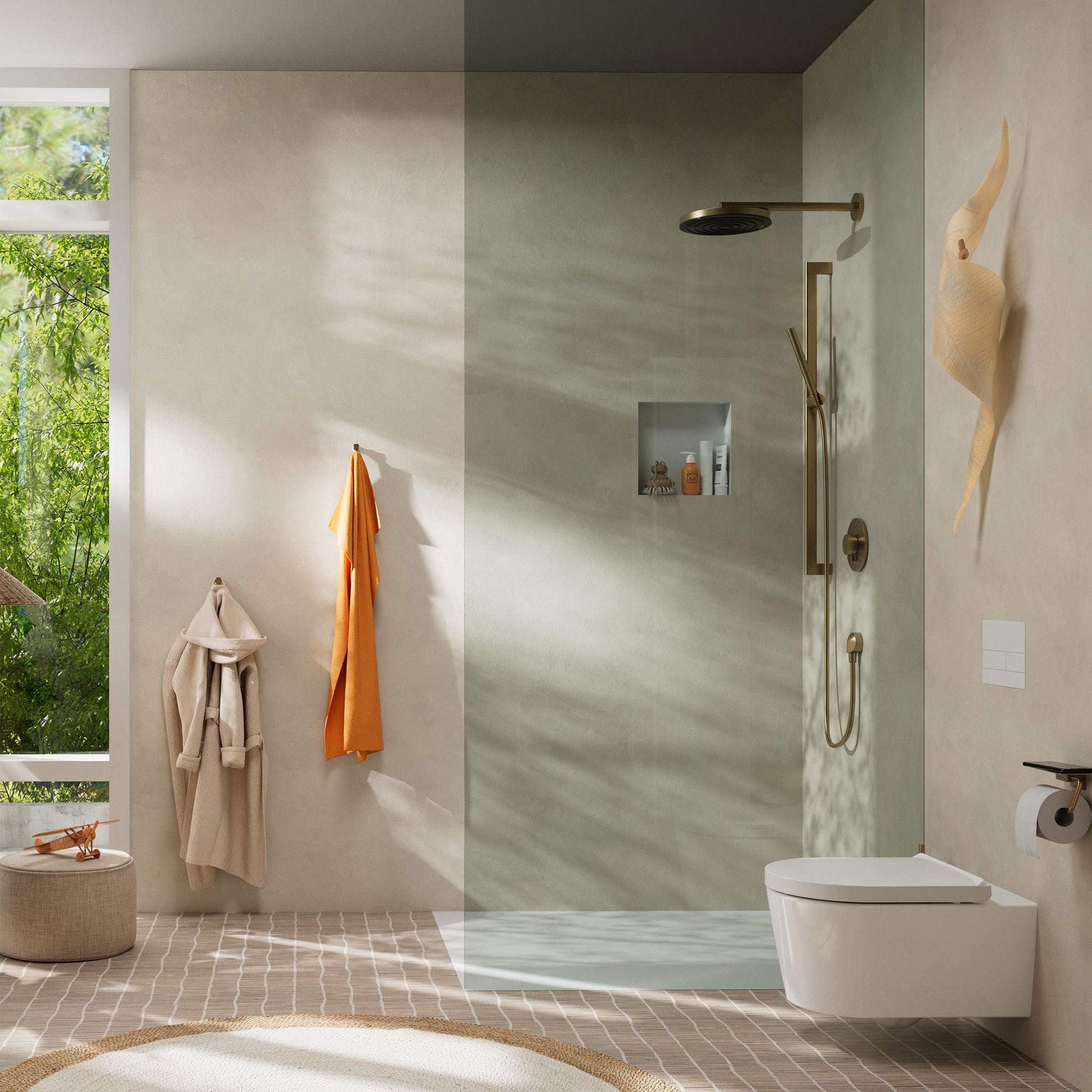 SŁUCHAWKA PRYSZNICOWA  PULSIFY S BRĄZOWY OD HANSGROHE 24125140