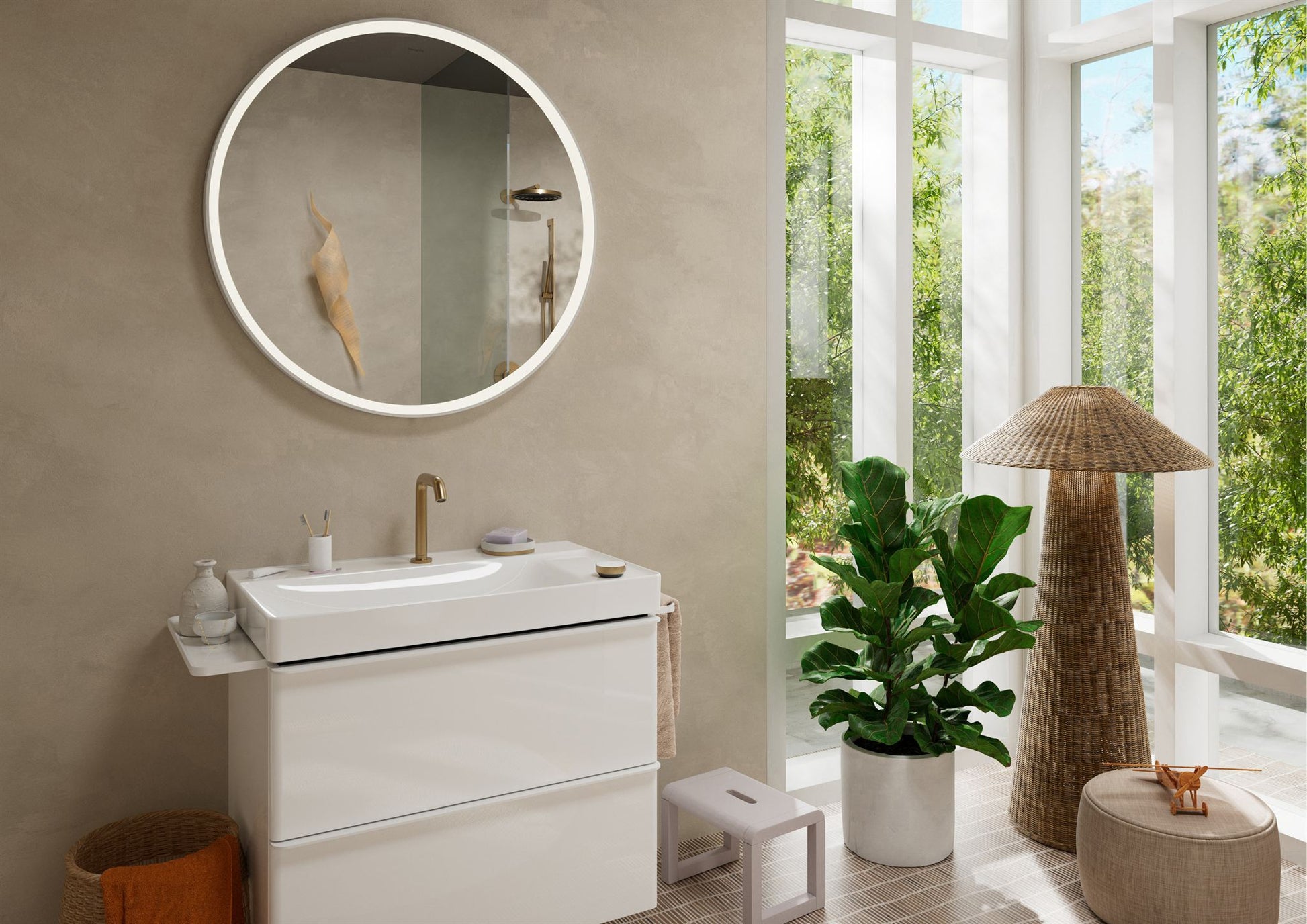SŁUCHAWKA PRYSZNICOWA  PULSIFY S BRĄZOWY OD HANSGROHE 24125140