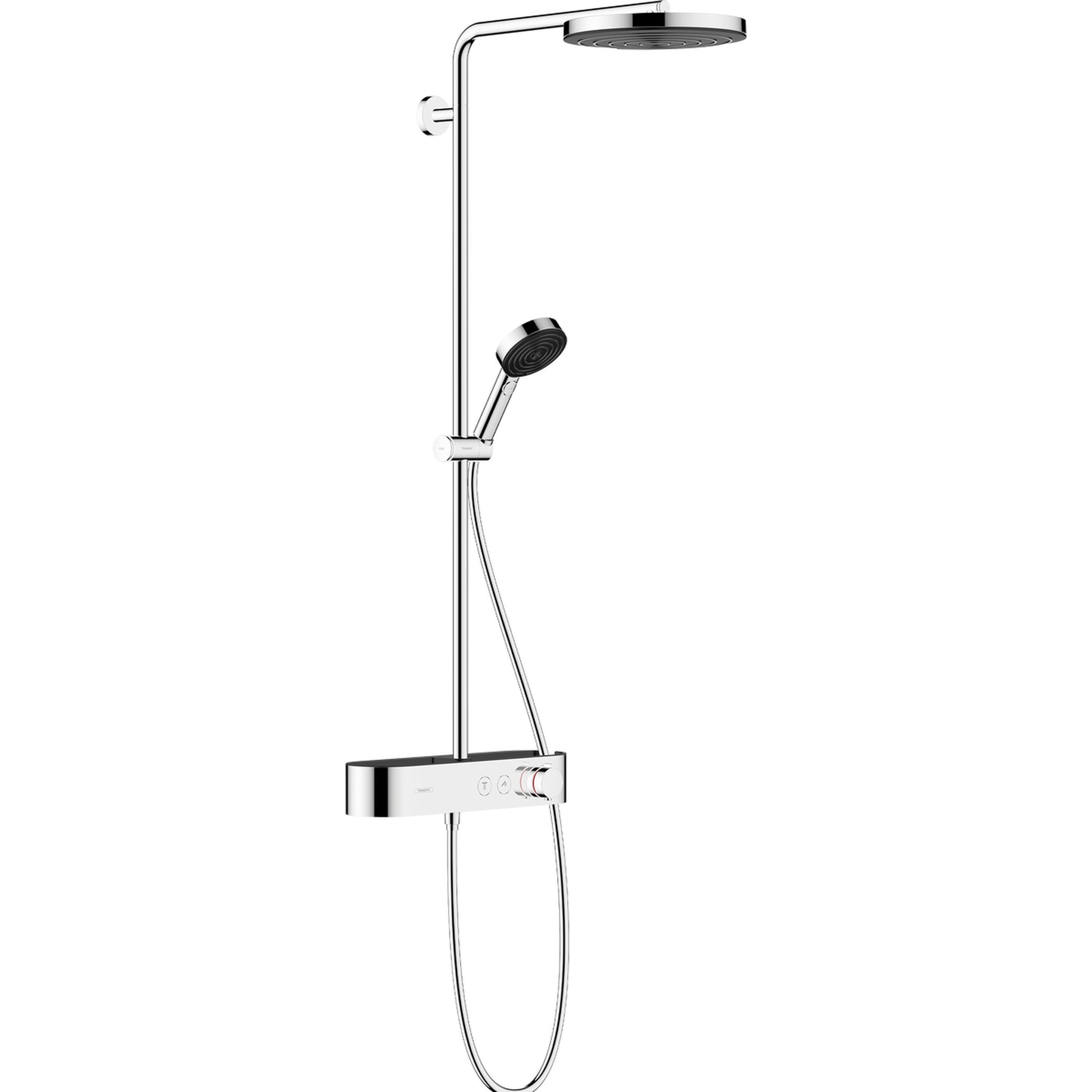 BATERIA WANNOWO-PRYSZNICOWA  PULSIFY S SREBRNY OD HANSGROHE 24221000