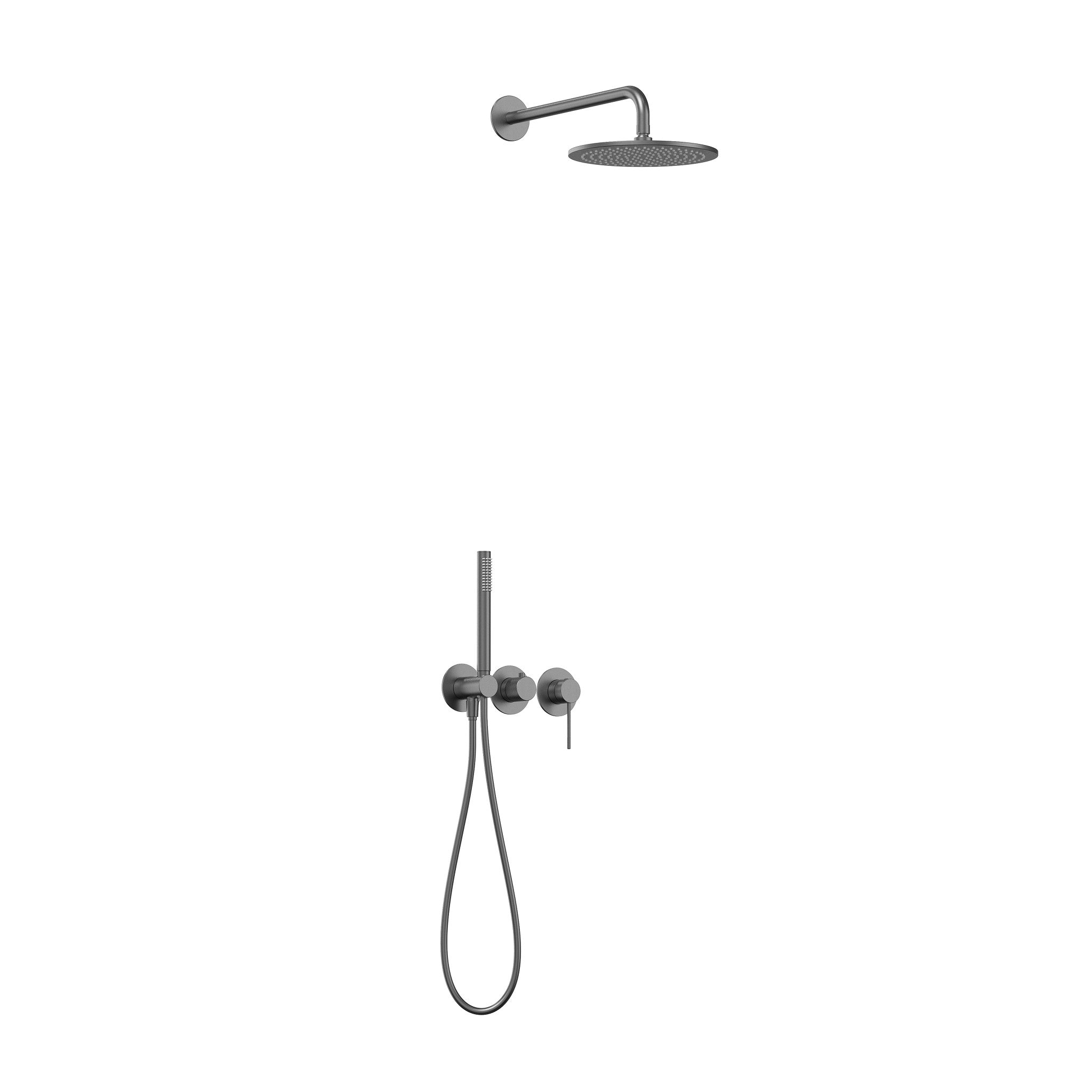 ZESTAW NATRYSKOWY PODTYNKOWY NORTHERN GUNMETAL BRUSHED OD MOBI NZP4270GMB