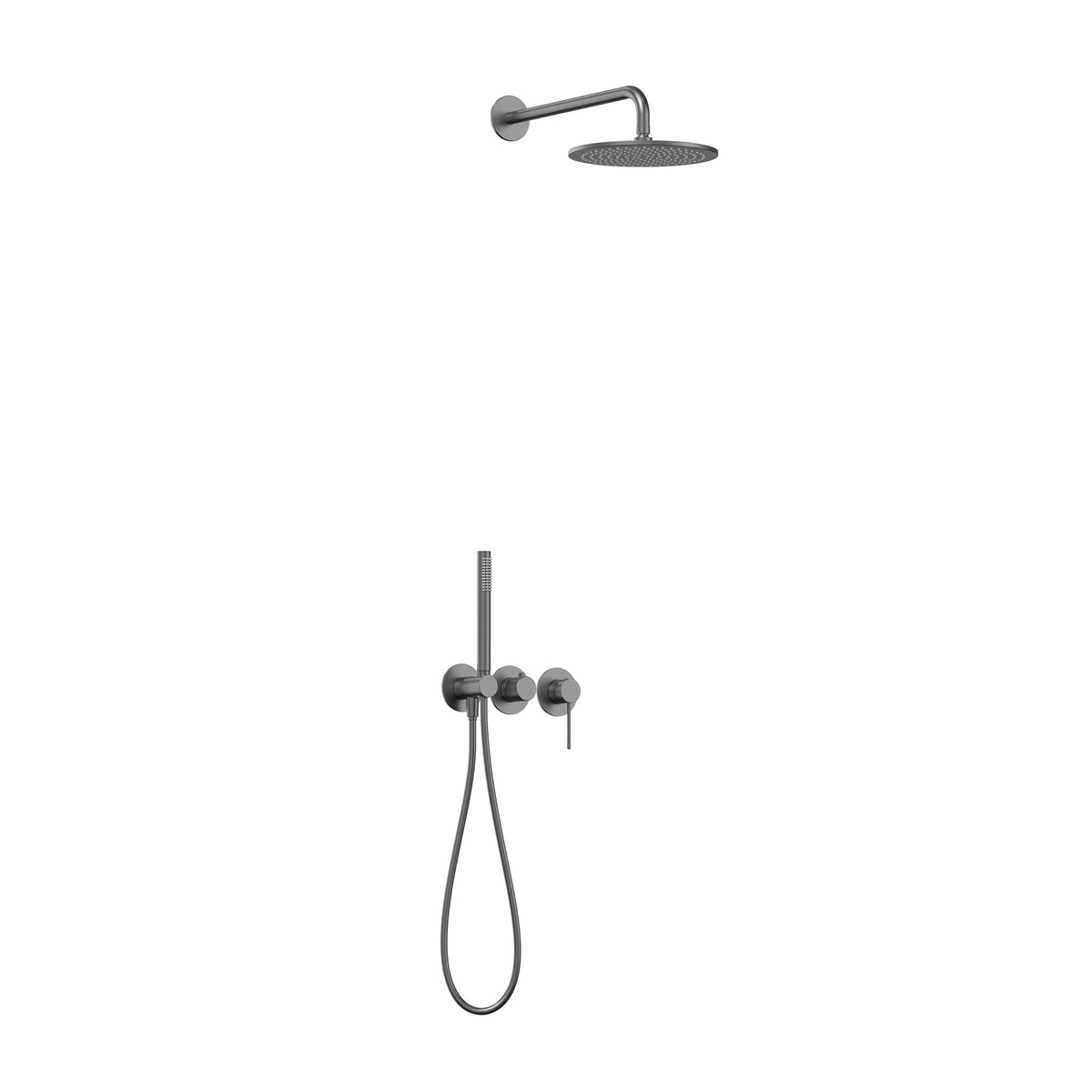 ZESTAW NATRYSKOWY PODTYNKOWY NORTHERN GUNMETAL BRUSHED OD MOBI NZP4270GMB