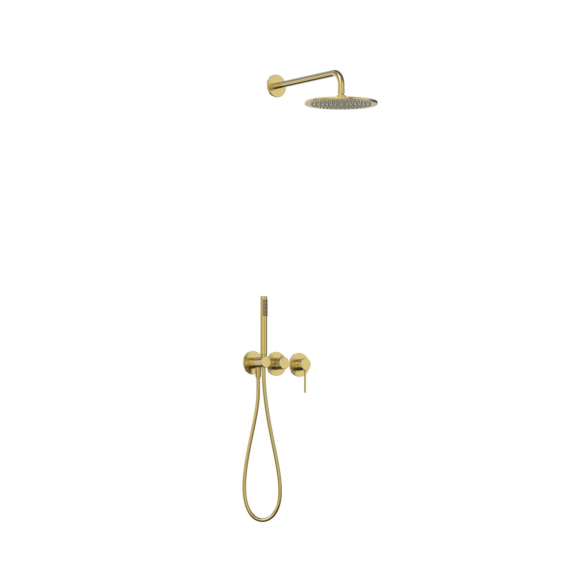 ZESTAW NATRYSKOWY PODTYNKOWY NORTHERN GOLD BRUSHED OD MOBI NZP4270BG