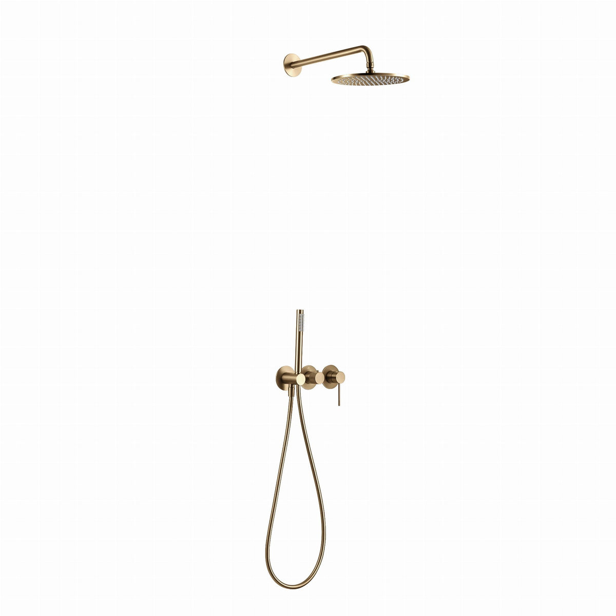 ZESTAW NATRYSKOWY PODTYNKOWY NORTHERN GOLD BRUSHED OD MOBI NZP4270BG
