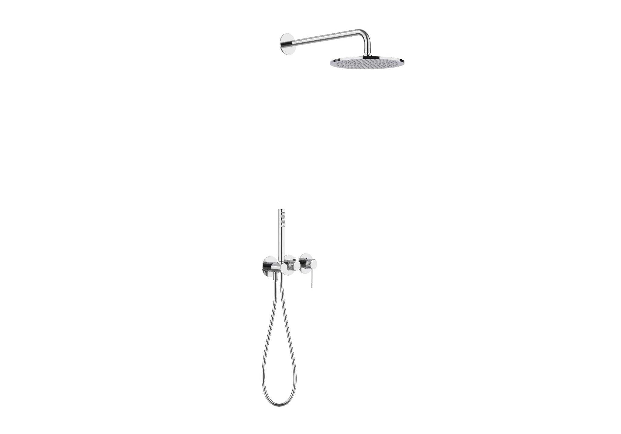 ZESTAW NATRYSKOWY PODTYNKOWY NORTHERN CHROME OD MOBI NZP4270CA