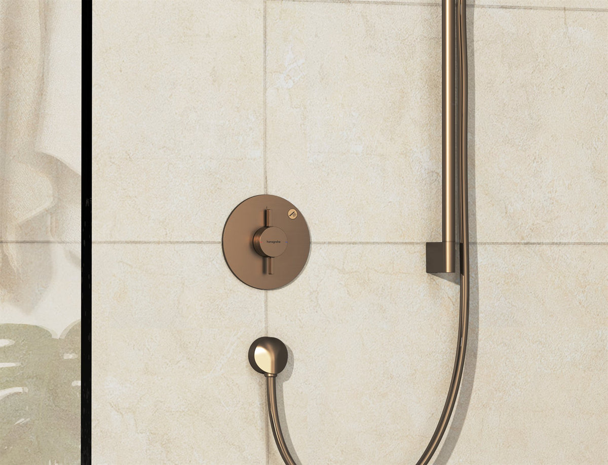 BATERIA  DUOTURN S BRĄZOWY OD HANSGROHE 75618140