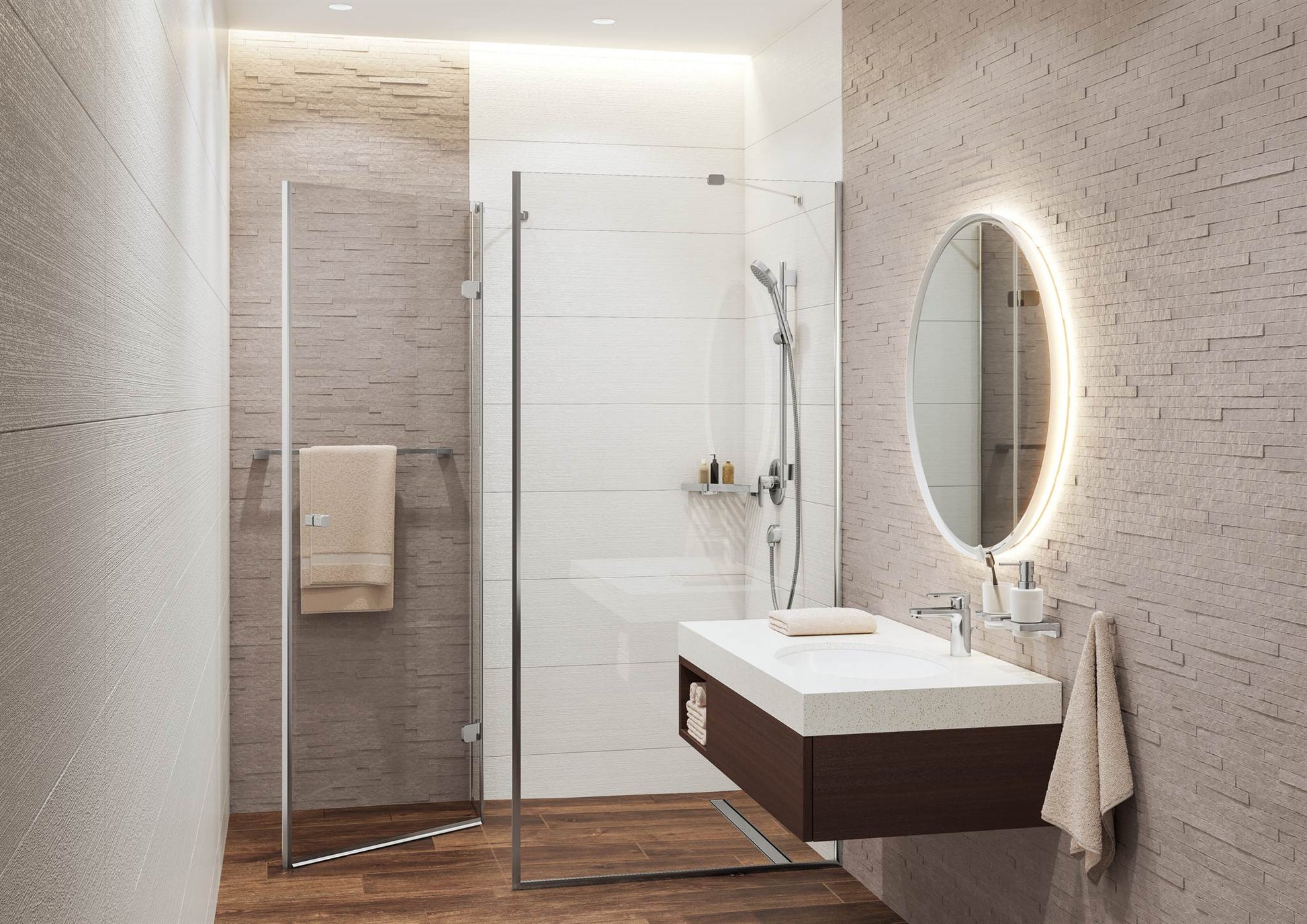 WIESZAK  ADDSTORIS Q SREBRNY OD HANSGROHE 41742000