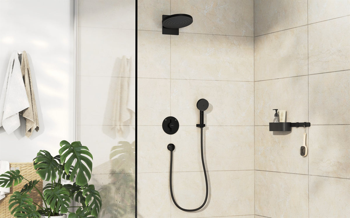 BATERIA WANNOWA  DUOTURN S CZARNY OD HANSGROHE 75418670