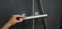 BATERIA WANNOWO-PRYSZNICOWA  PULSIFY S PURO SREBRNY OD HANSGROHE 24236000