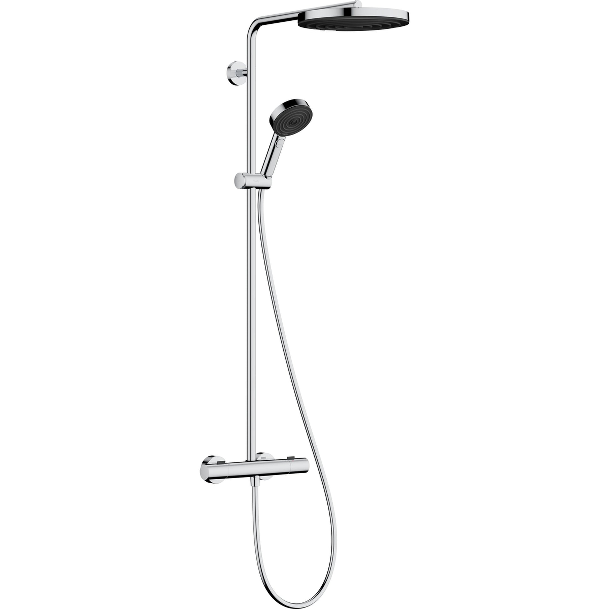 BATERIA WANNOWO-PRYSZNICOWA  PULSIFY S PURO SREBRNY OD HANSGROHE 24236000