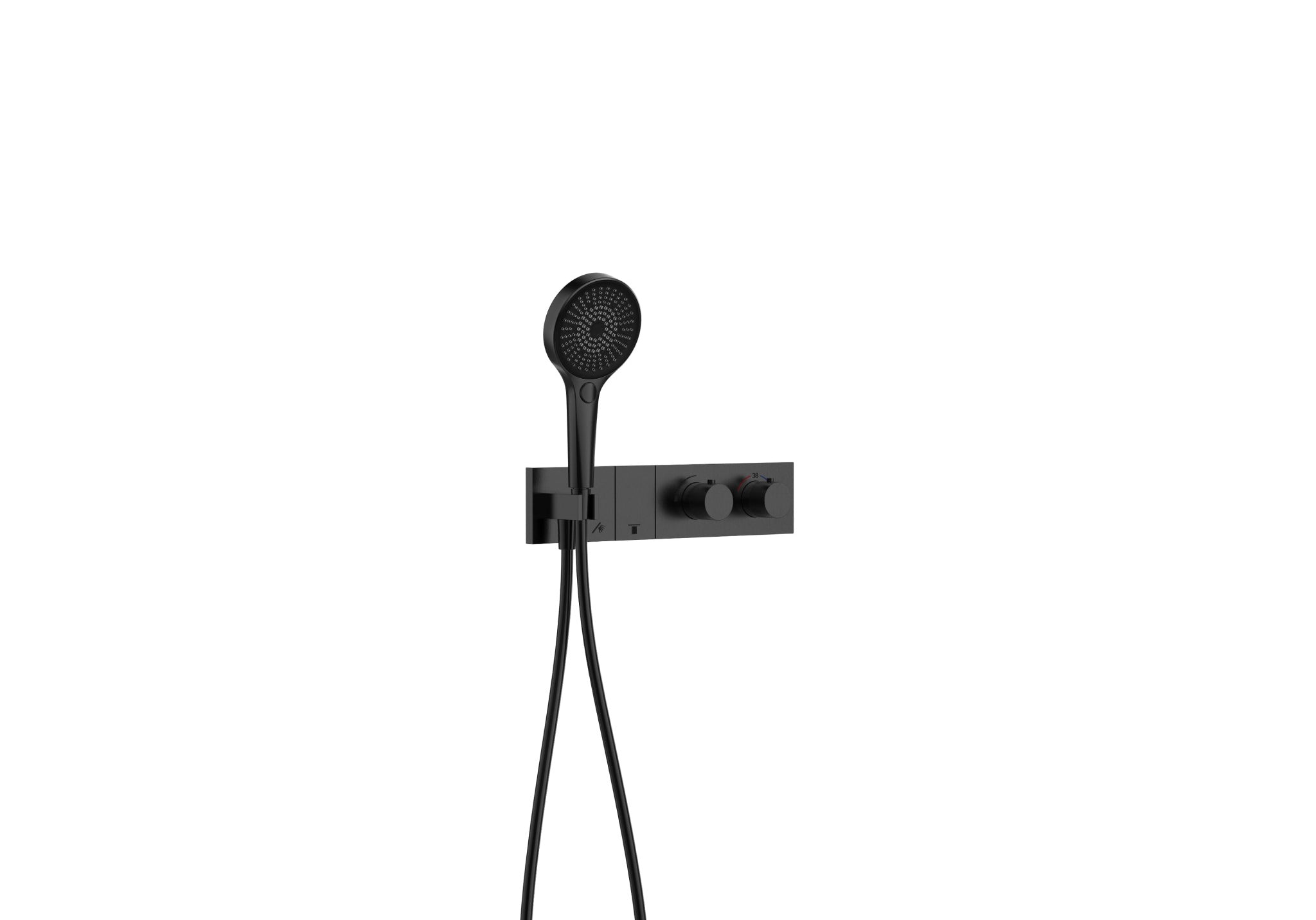 ZESTAW NATRYSKOWY PODTYNKOWY SWITCH SYSTEM BLACK MATT OD MOBI GZP4260BM