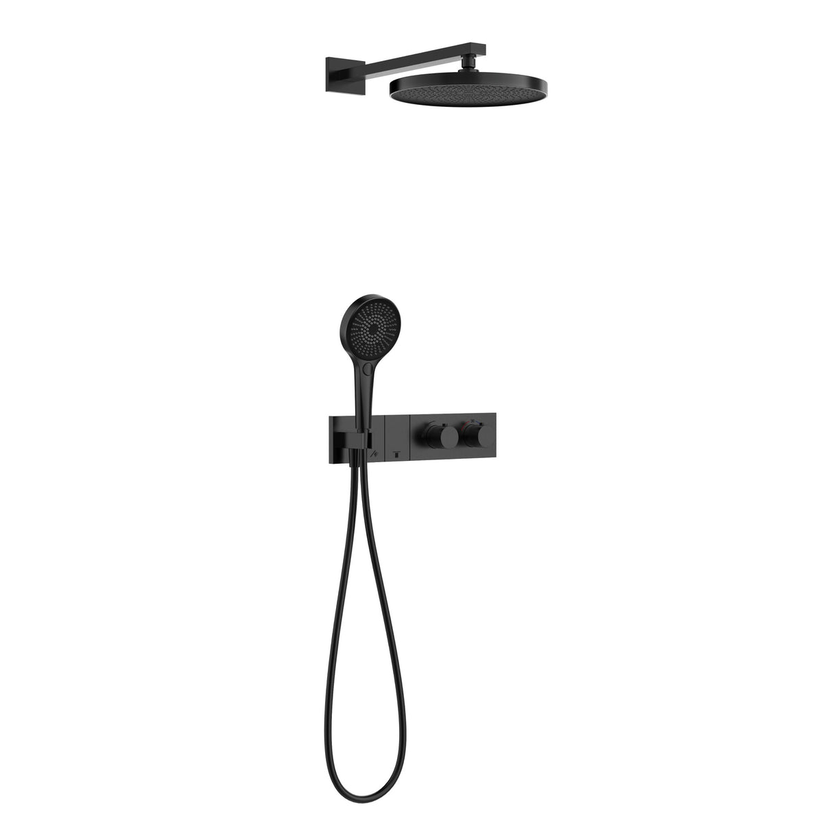 ZESTAW NATRYSKOWY PODTYNKOWY SWITCH SYSTEM BLACK MATT OD MOBI GZP4260BM
