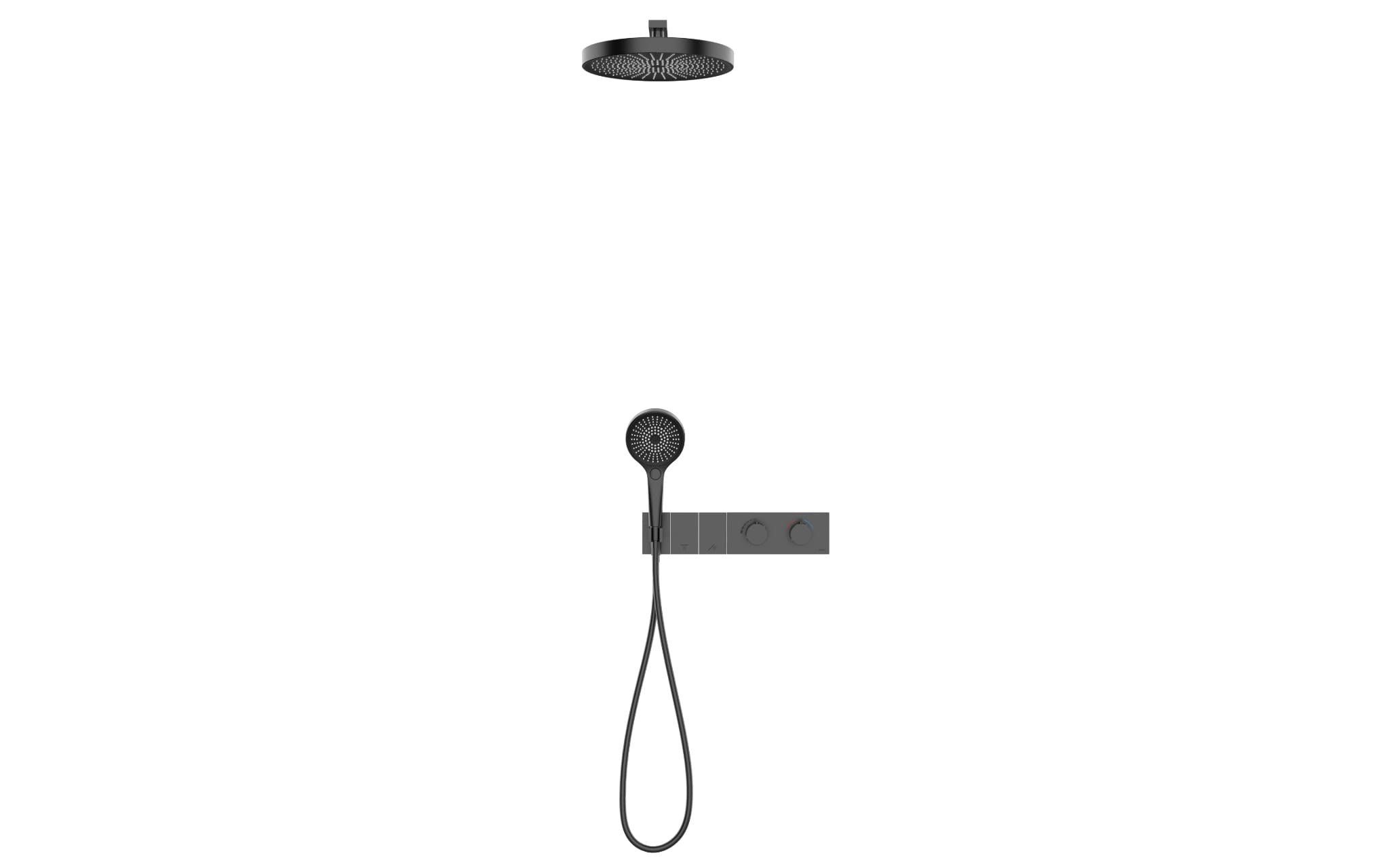 BATERIA PODTYNKOWA SWITCH SYSTEM BLACK MATT OD MOBI GZP4260BM