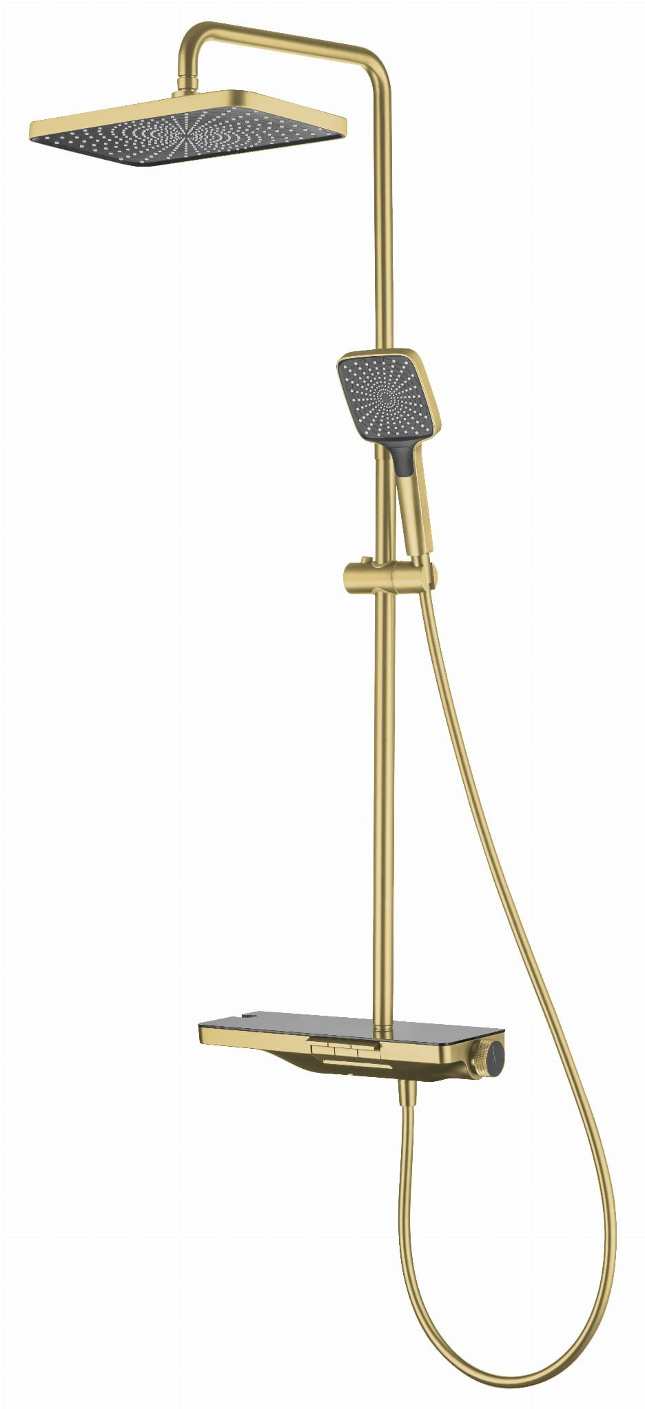 KOLUMNA NATRYSKOWA  SWITCH SYSTEM GOLD BRUSHED OD MOBI GZP4280BG