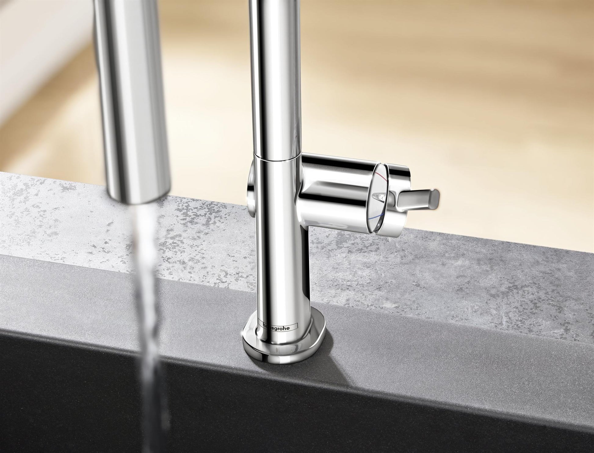 BATERIA KUCHENNA NATYNKOWA TALIS M54 SREBRNY OD HANSGROHE 72801000