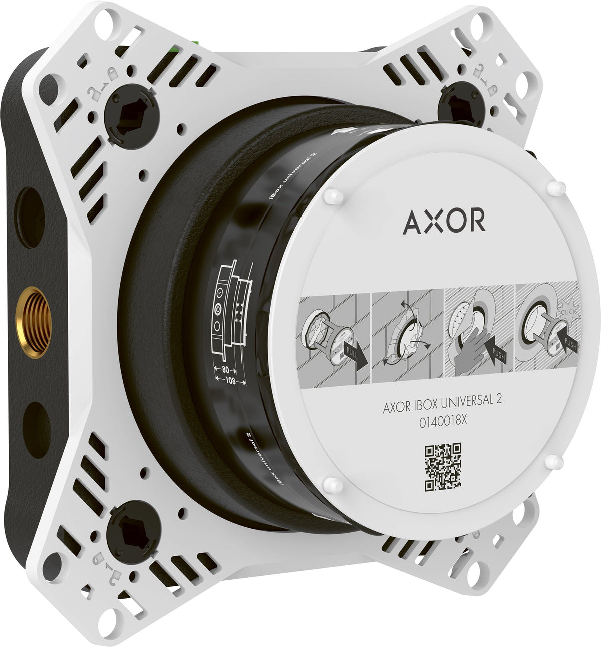ELEMENT PODTYNKOWY  AXOR IBOX UNIVERSAL 2 OD AXOR 01400180