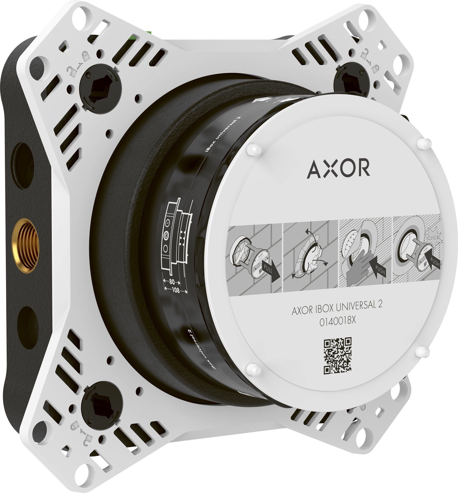 ELEMENT PODTYNKOWY  AXOR IBOX UNIVERSAL 2 OD AXOR 01400180