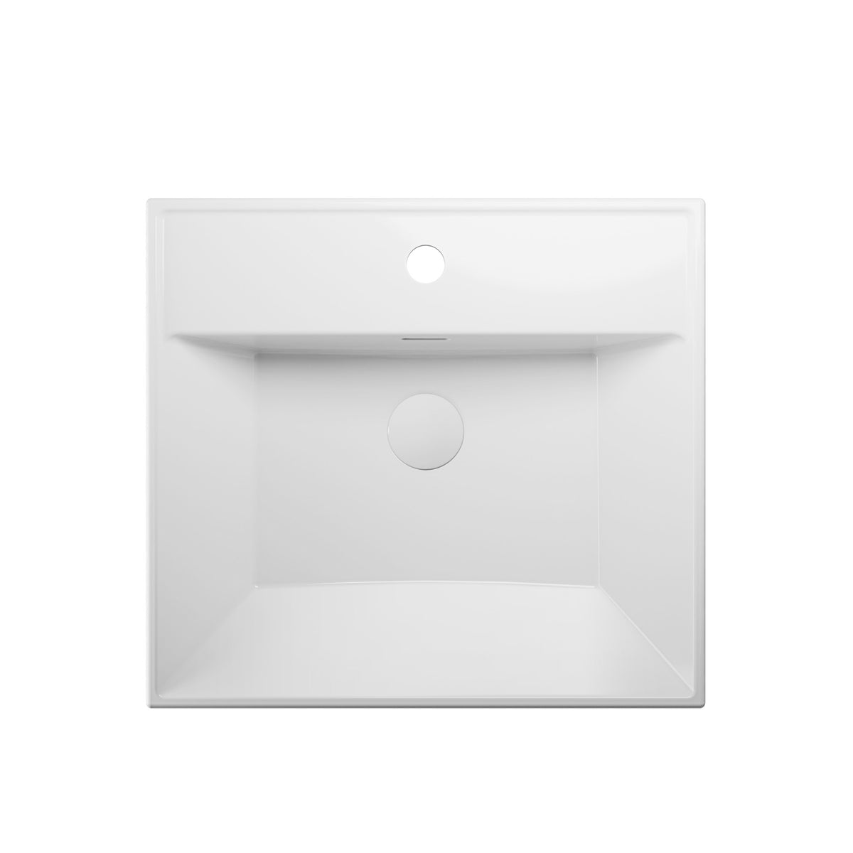 UMYWALKA WPUSZCZANA STUDY SQUARE WHITE OD MOBI