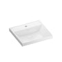 UMYWALKA WPUSZCZANA STUDY SQUARE WHITE OD MOBI MCU037