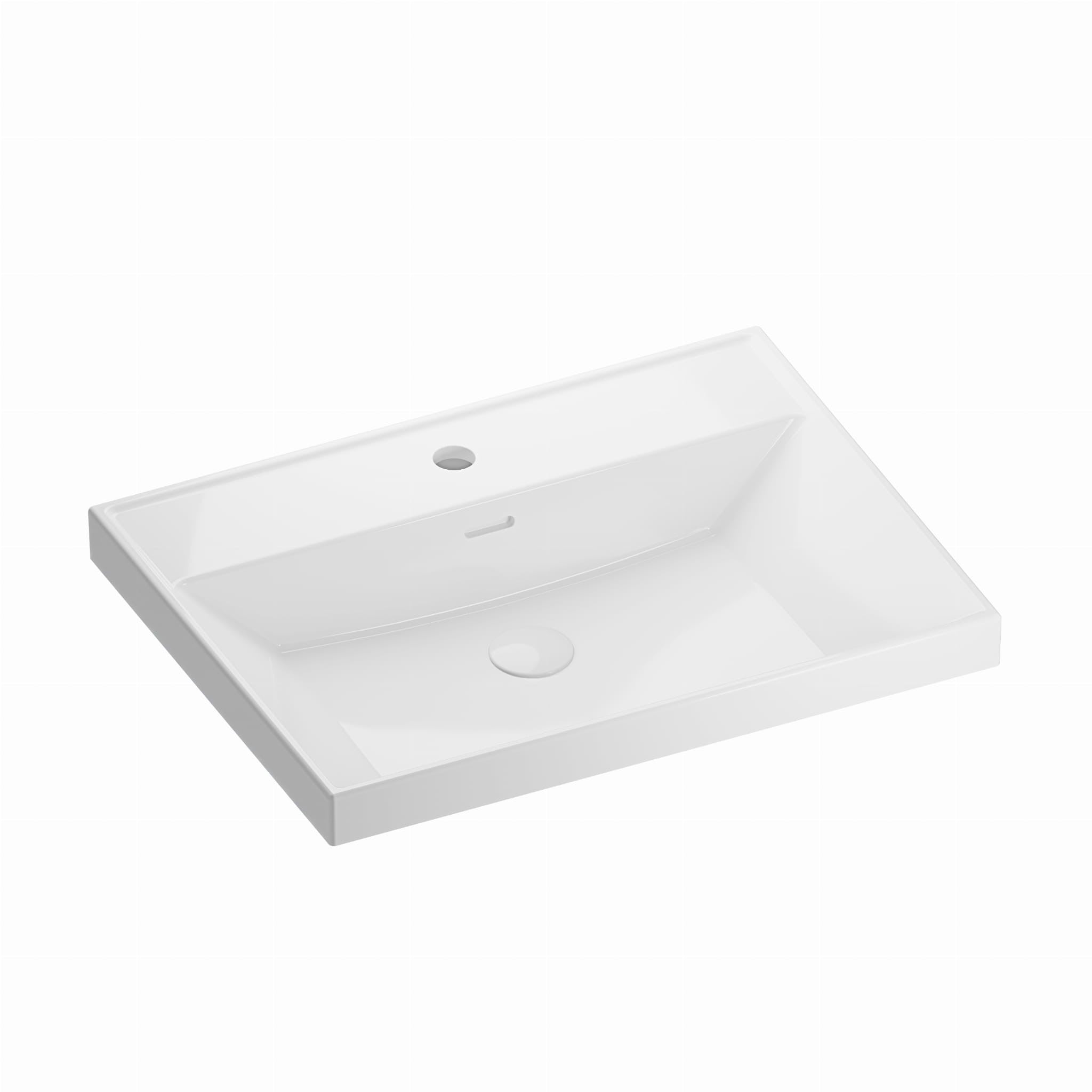 UMYWALKA WPUSZCZANA STUDY SQUARE WHITE OD MOBI MCU038