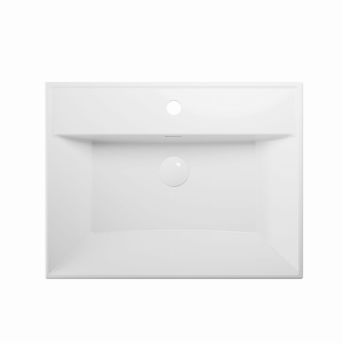 UMYWALKA WPUSZCZANA STUDY SQUARE WHITE OD MOBI MCU038