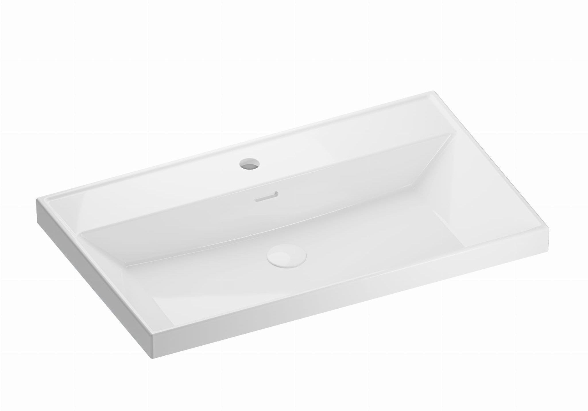 UMYWALKA WPUSZCZANA STUDY SQUARE WHITE OD MOBI MCU039