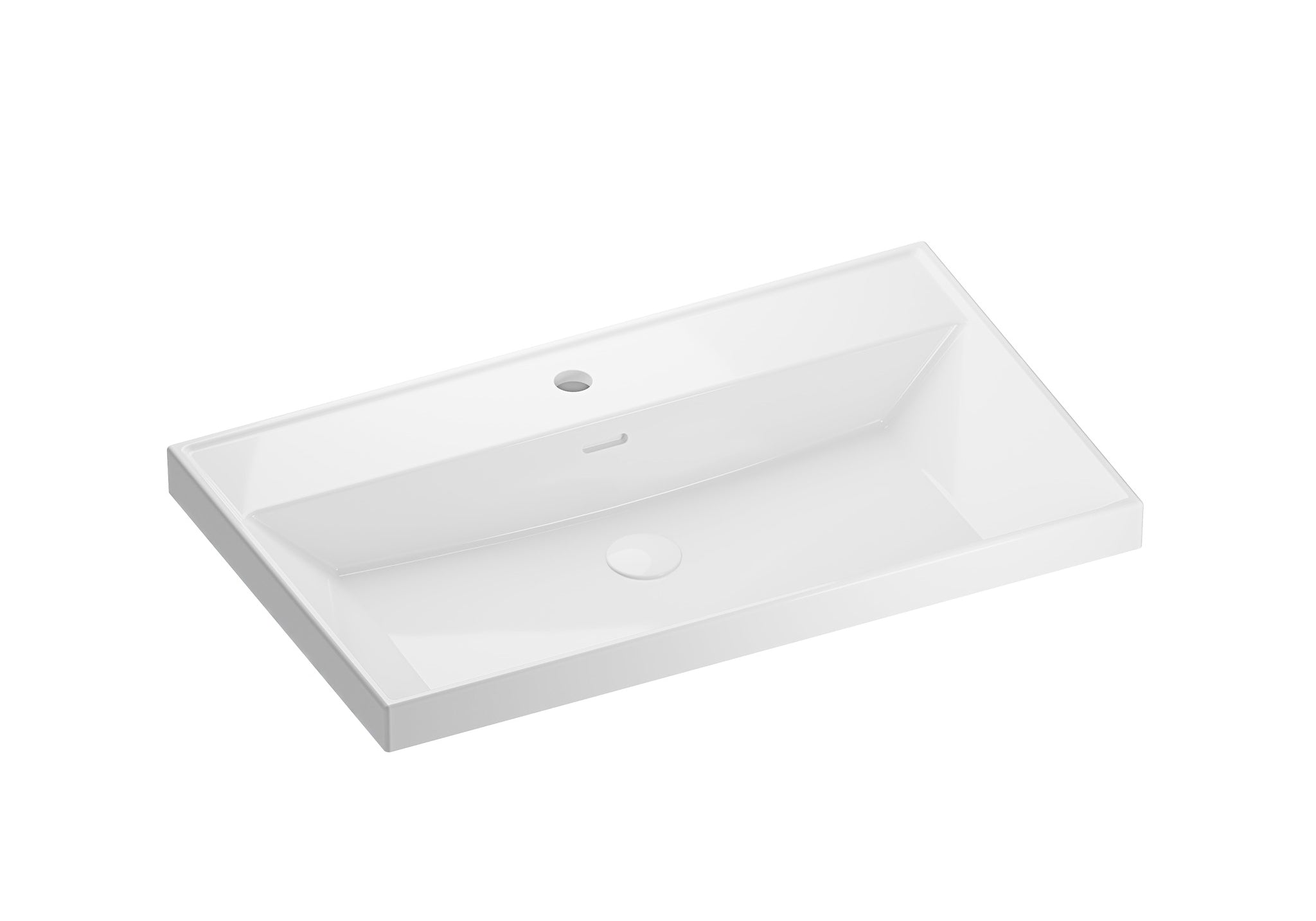 UMYWALKA WPUSZCZANA STUDY SQUARE WHITE OD MOBI MCU039