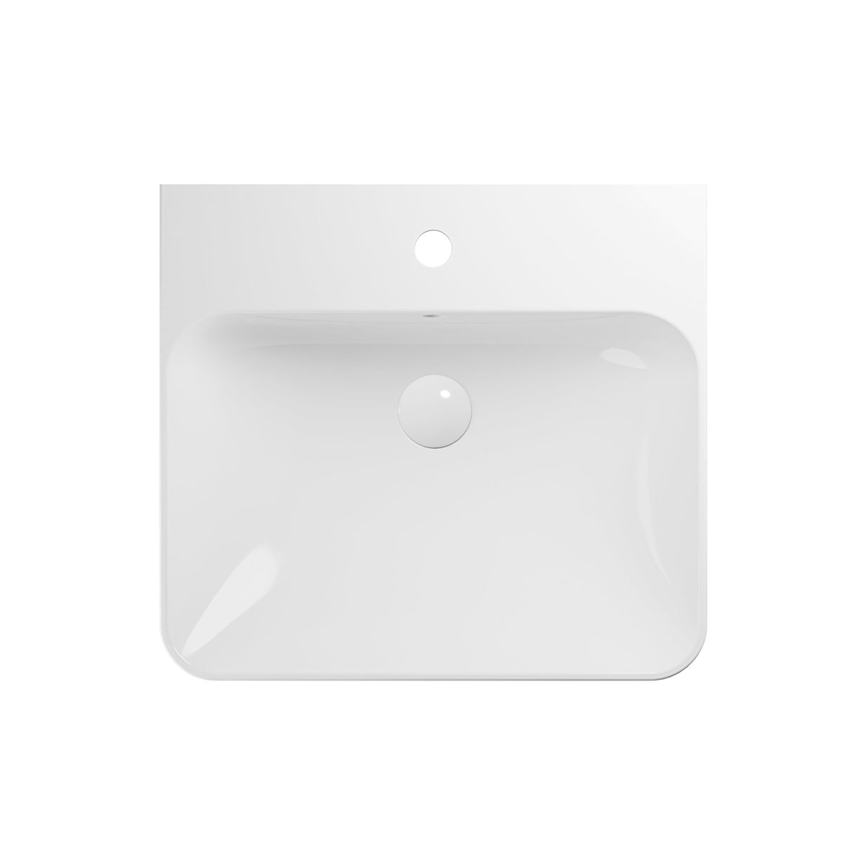 UMYWALKA WPUSZCZANA STUDY ROUND WHITE OD MOBI