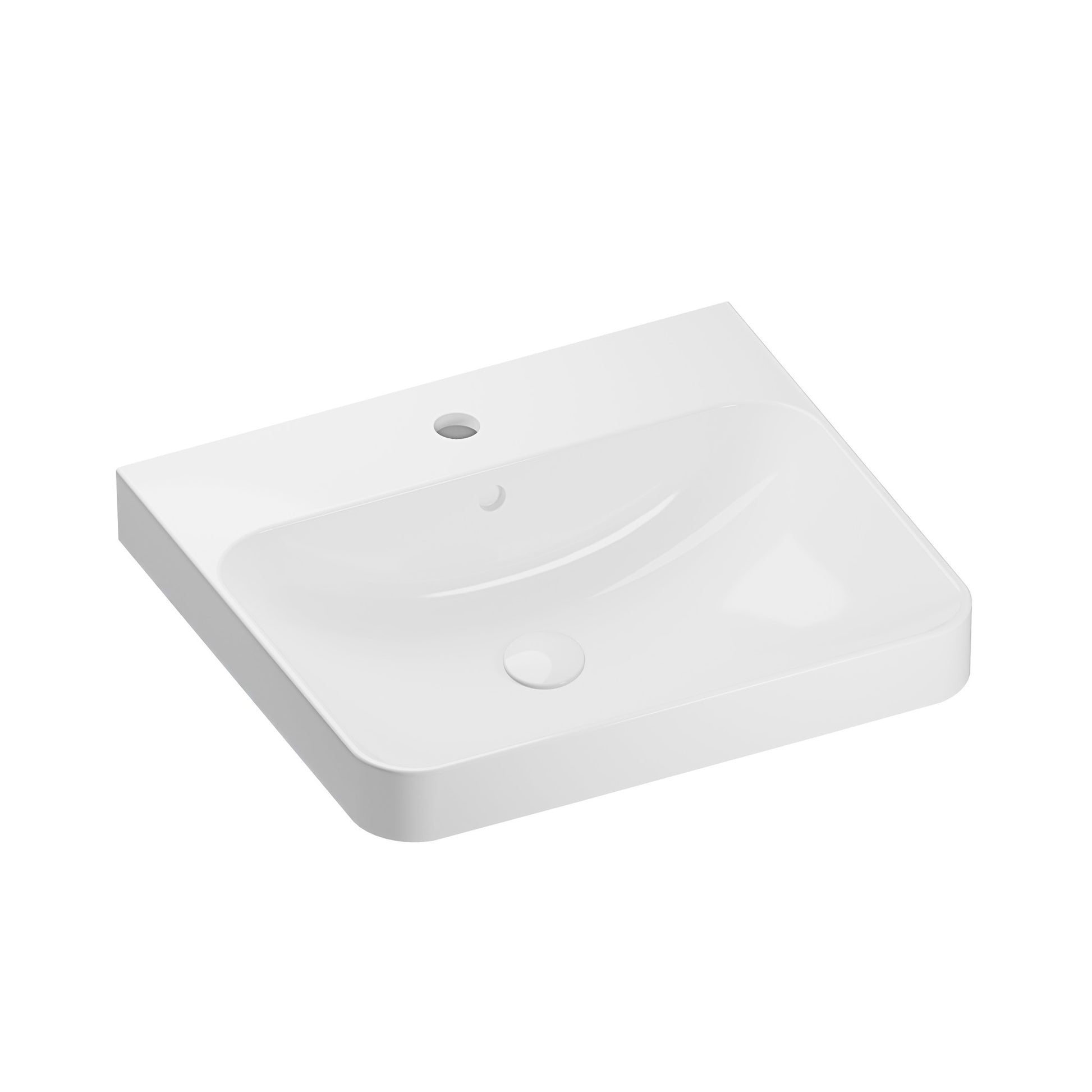 UMYWALKA WPUSZCZANA STUDY ROUND WHITE OD MOBI