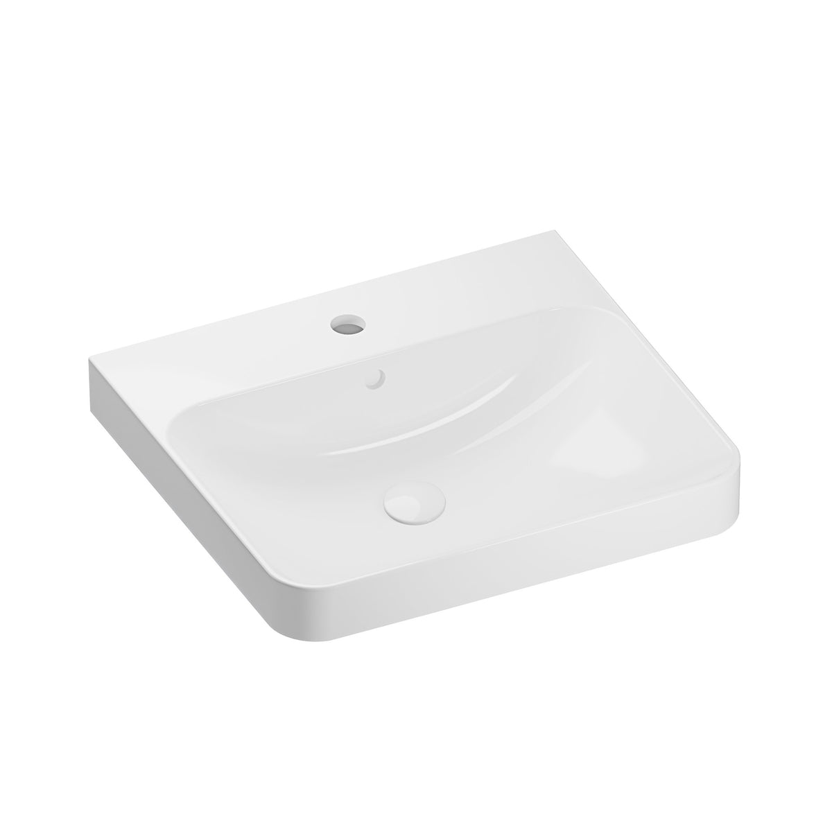 UMYWALKA WPUSZCZANA STUDY ROUND WHITE OD MOBI