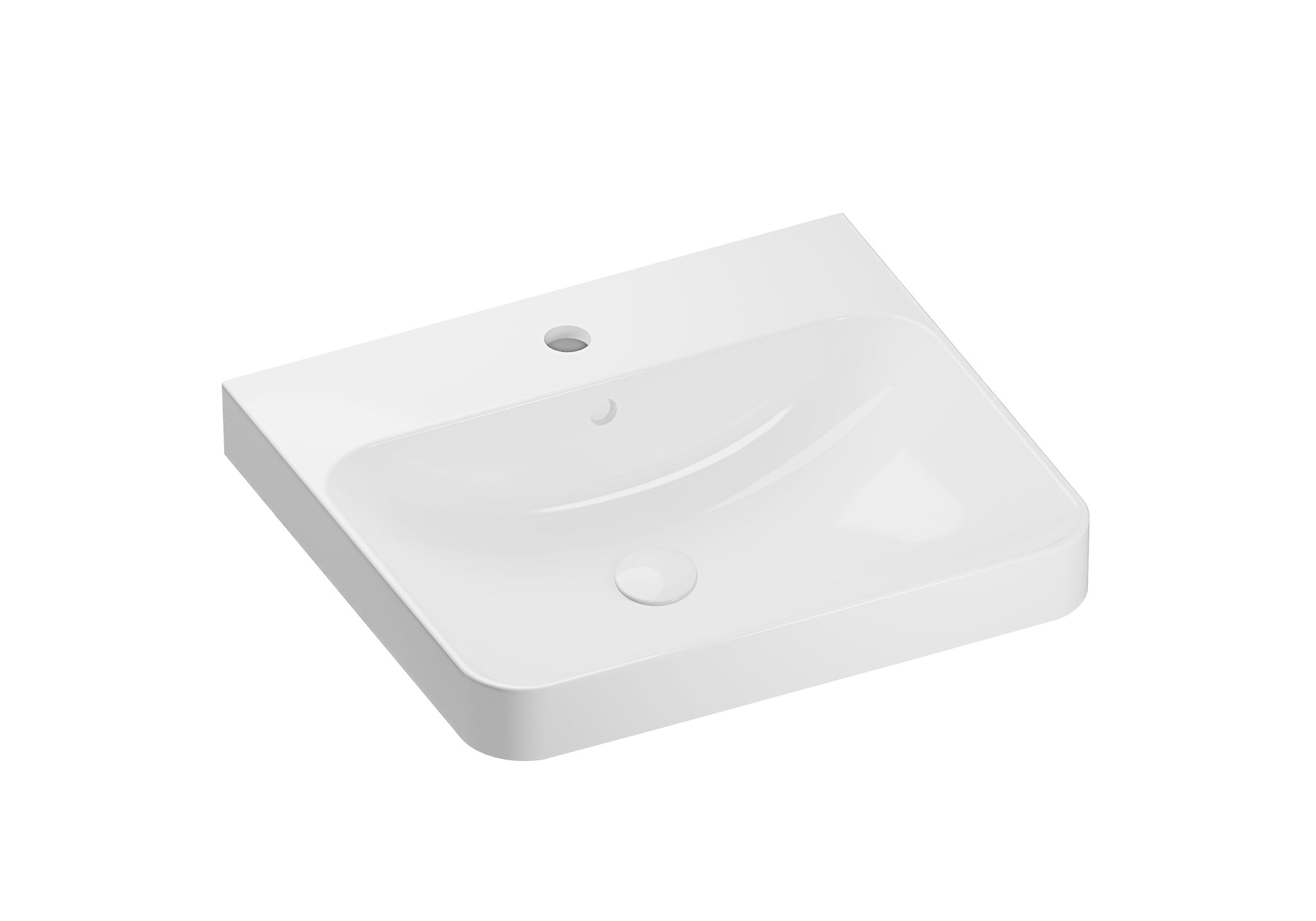 UMYWALKA WPUSZCZANA STUDY ROUND WHITE OD MOBI MCU040