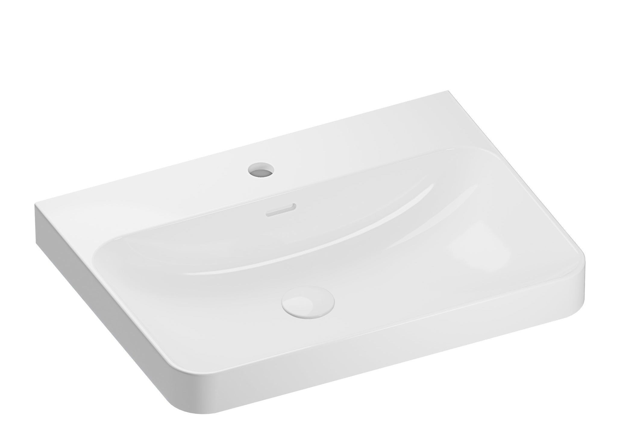 UMYWALKA WPUSZCZANA STUDY ROUND WHITE OD MOBI