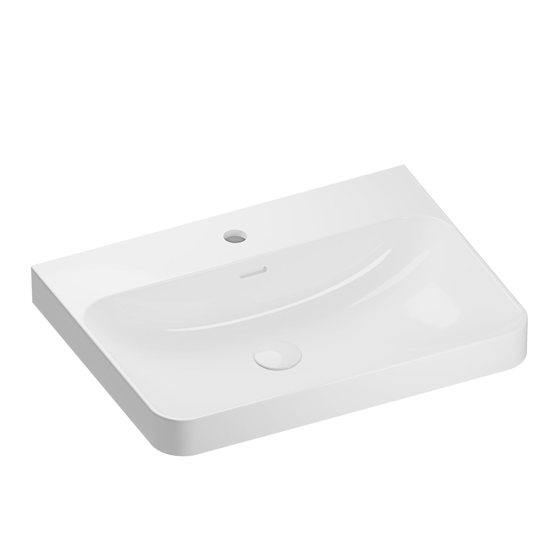 UMYWALKA WPUSZCZANA STUDY ROUND WHITE OD MOBI