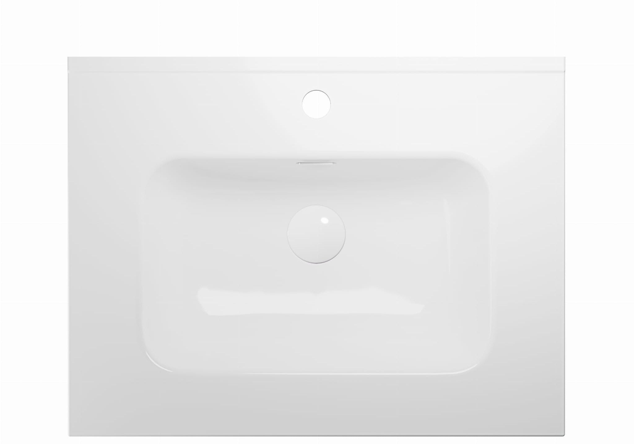 UMYWALKA WPUSZCZANA LINE WHITE OD MOBI MCU044