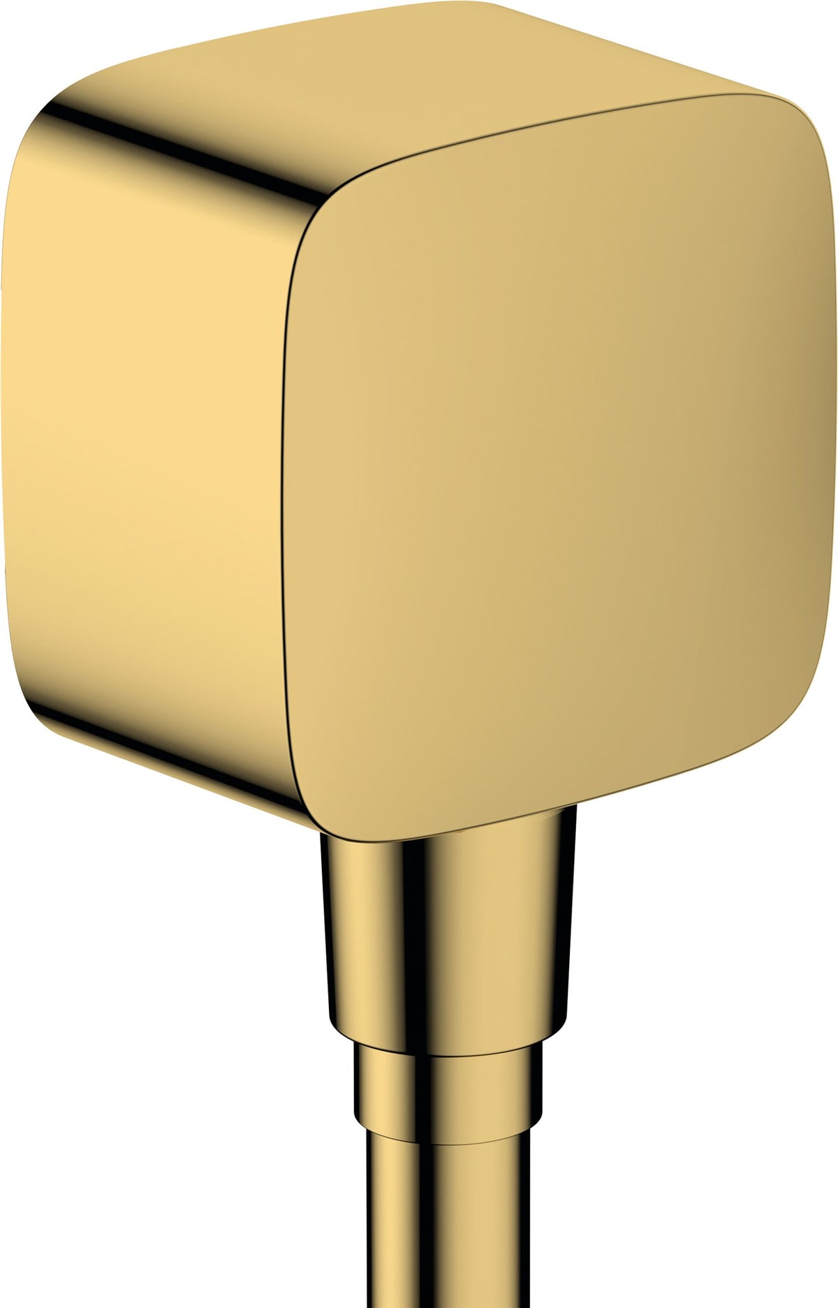PRZYŁĄCZE WĘŻA NATYNKOWA FIXFIT ZŁOTY OD HANSGROHE 26457990