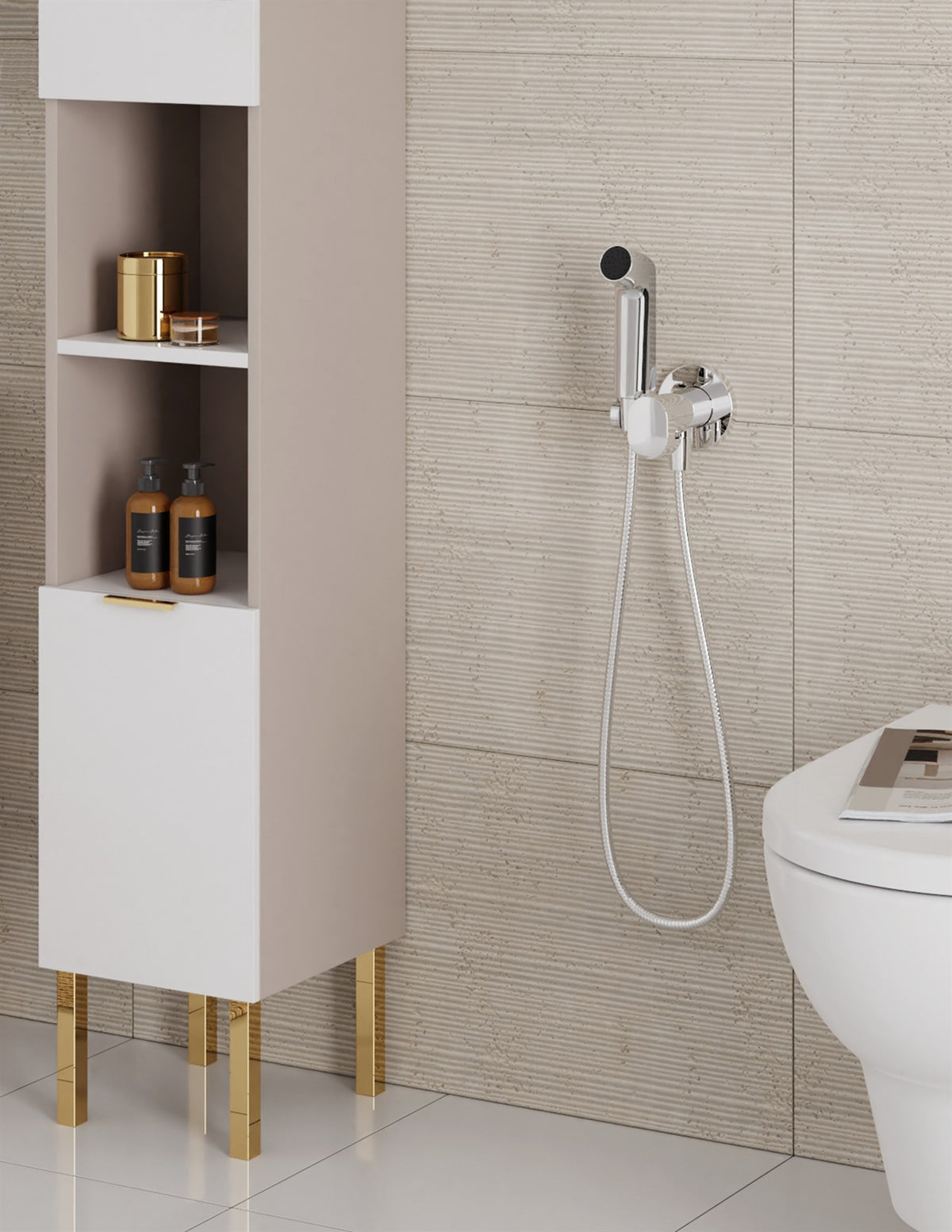 BATERIA BIDETOWA PODTYNKOWA HANSGROHE OTHERS CZARNY OD HANSGROHE 29230670