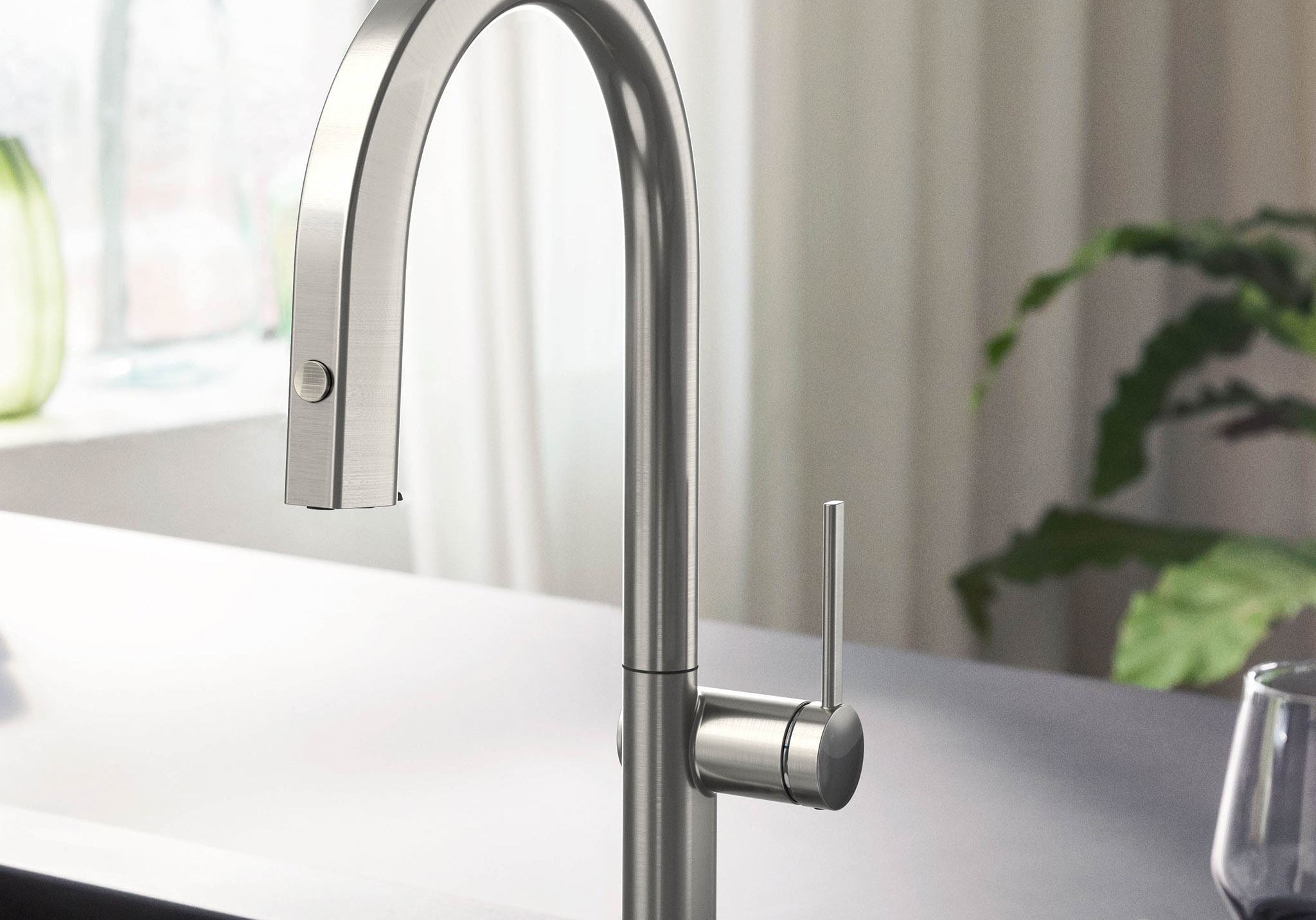 BATERIA KUCHENNA NATYNKOWA AQITTURA M91 SZARY OD HANSGROHE 76800800