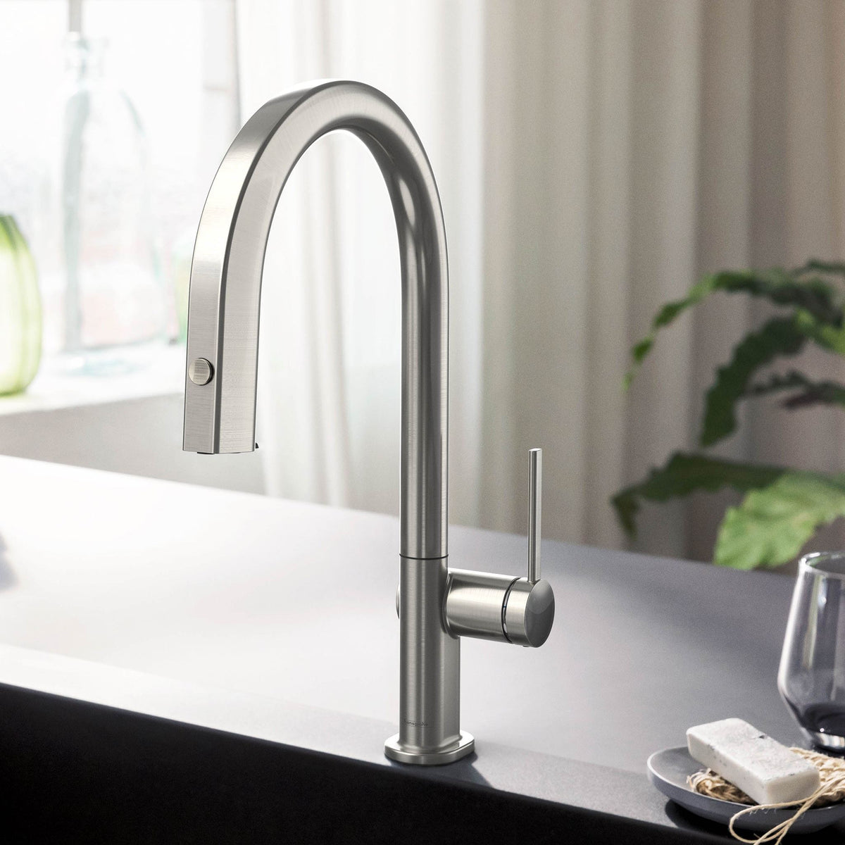 BATERIA KUCHENNA NATYNKOWA AQITTURA M91 SZARY OD HANSGROHE 76800800