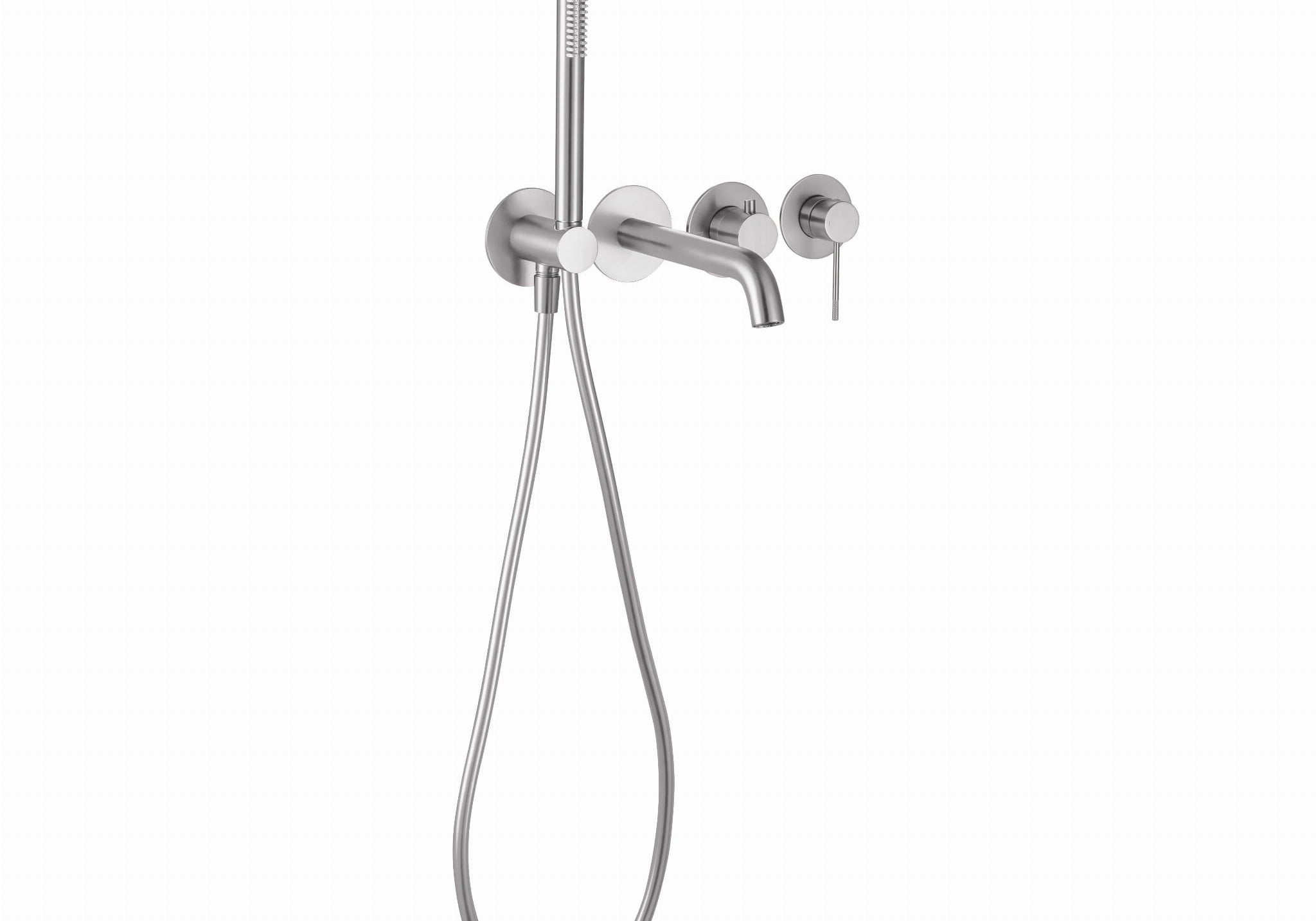 ZESTAW WANNOWY PODTYNKOWY NORTHERN NICKEL BRUSHED OD MOBI NZW4238NI