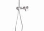 ZESTAW WANNOWY PODTYNKOWY NORTHERN NICKEL BRUSHED OD MOBI NZW4238NI