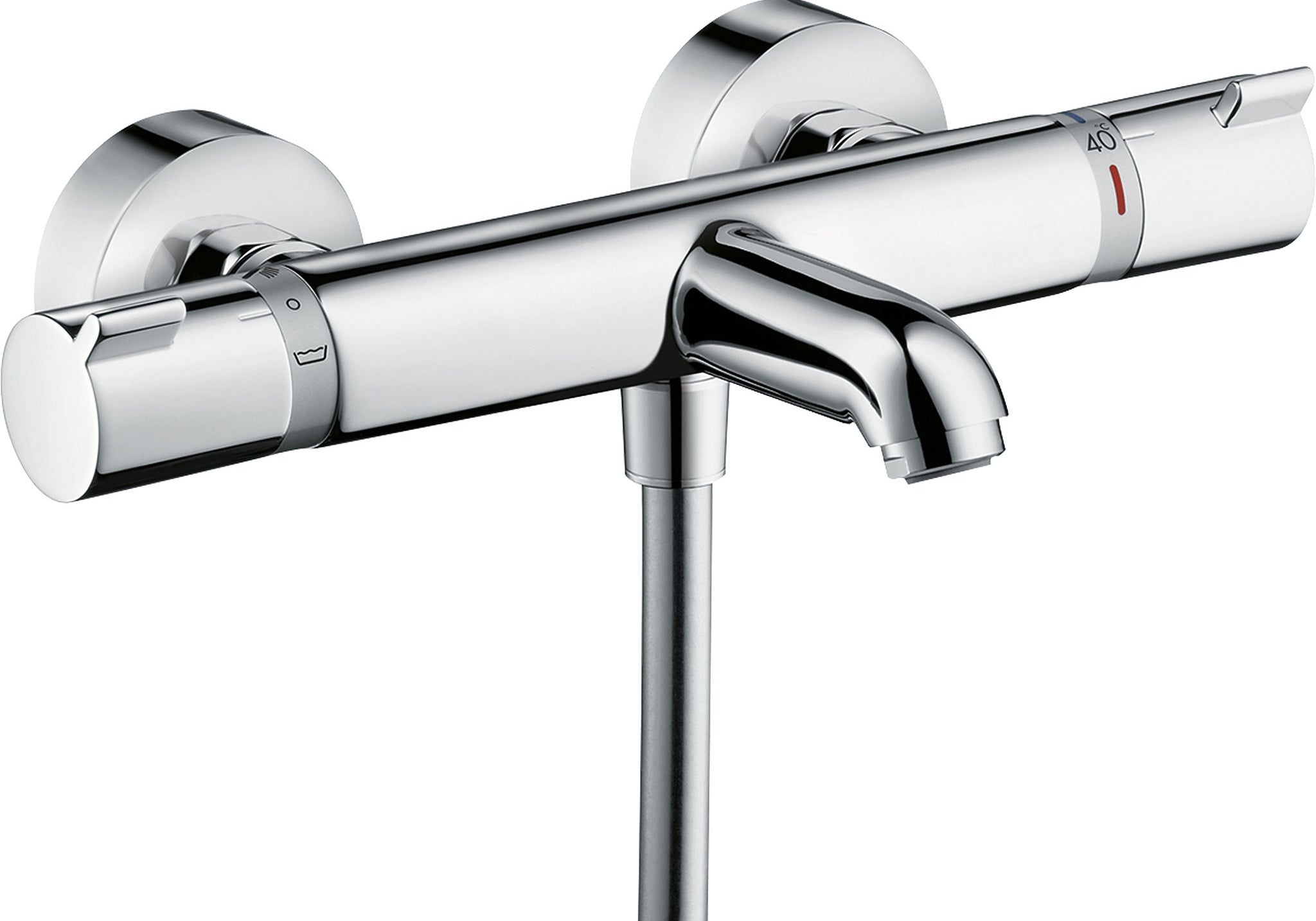 BATERIA WANNOWA  ECOSTAT COMFORT SREBRNY OD HANSGROHE 13114000