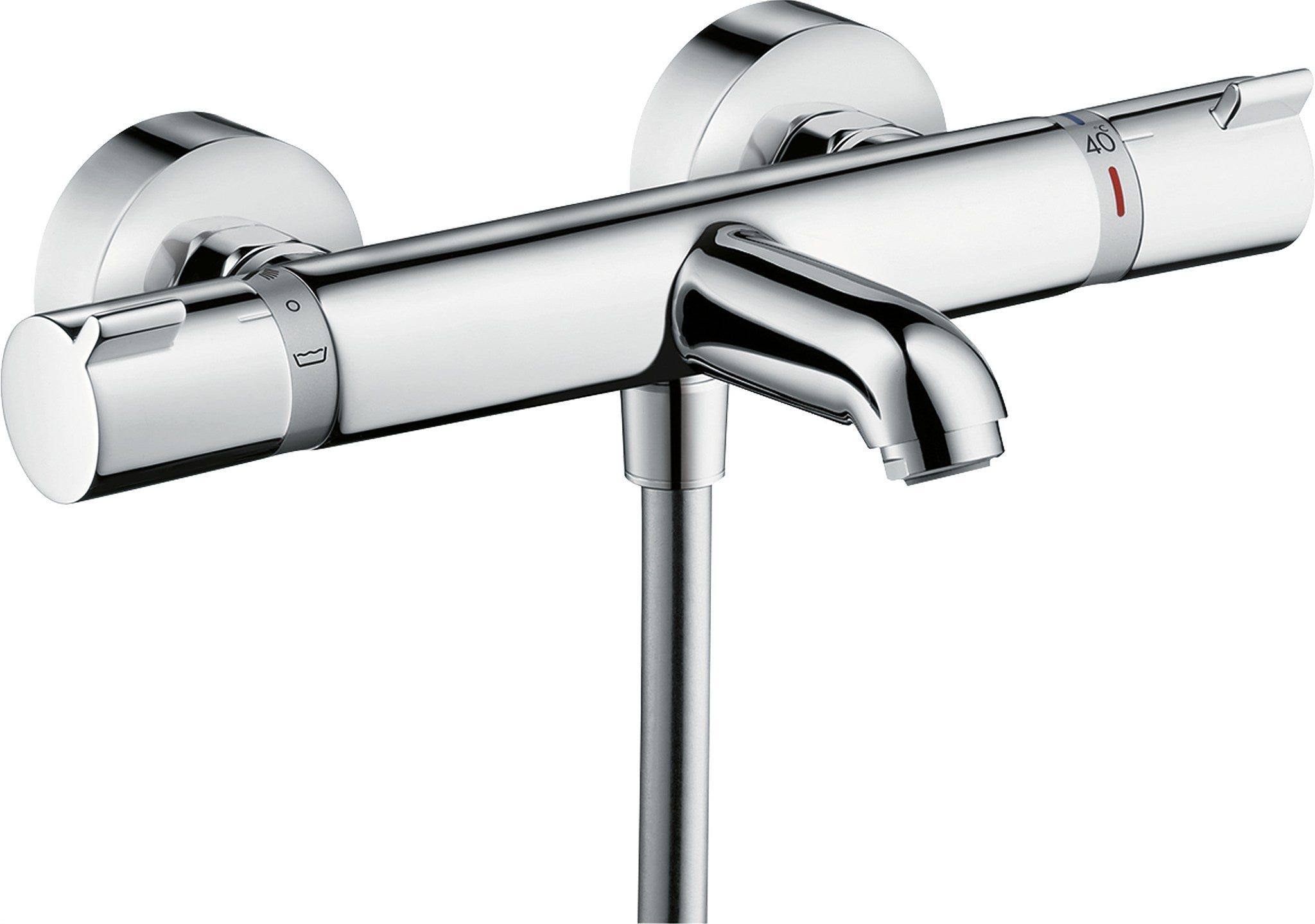 BATERIA WANNOWA  ECOSTAT COMFORT SREBRNY OD HANSGROHE 13114000