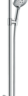 ZESTAW NATRYSKOWY  RAINDANCE SELECT S SREBRNY OD HANSGROHE 26323000