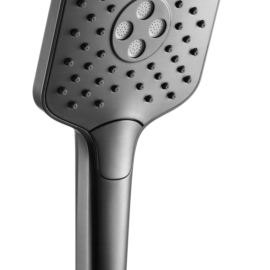 SŁUCHAWKA PRYSZNICOWA  HORIZON GUNMETAL BRUSHED OD MOBI GA1225GMB
