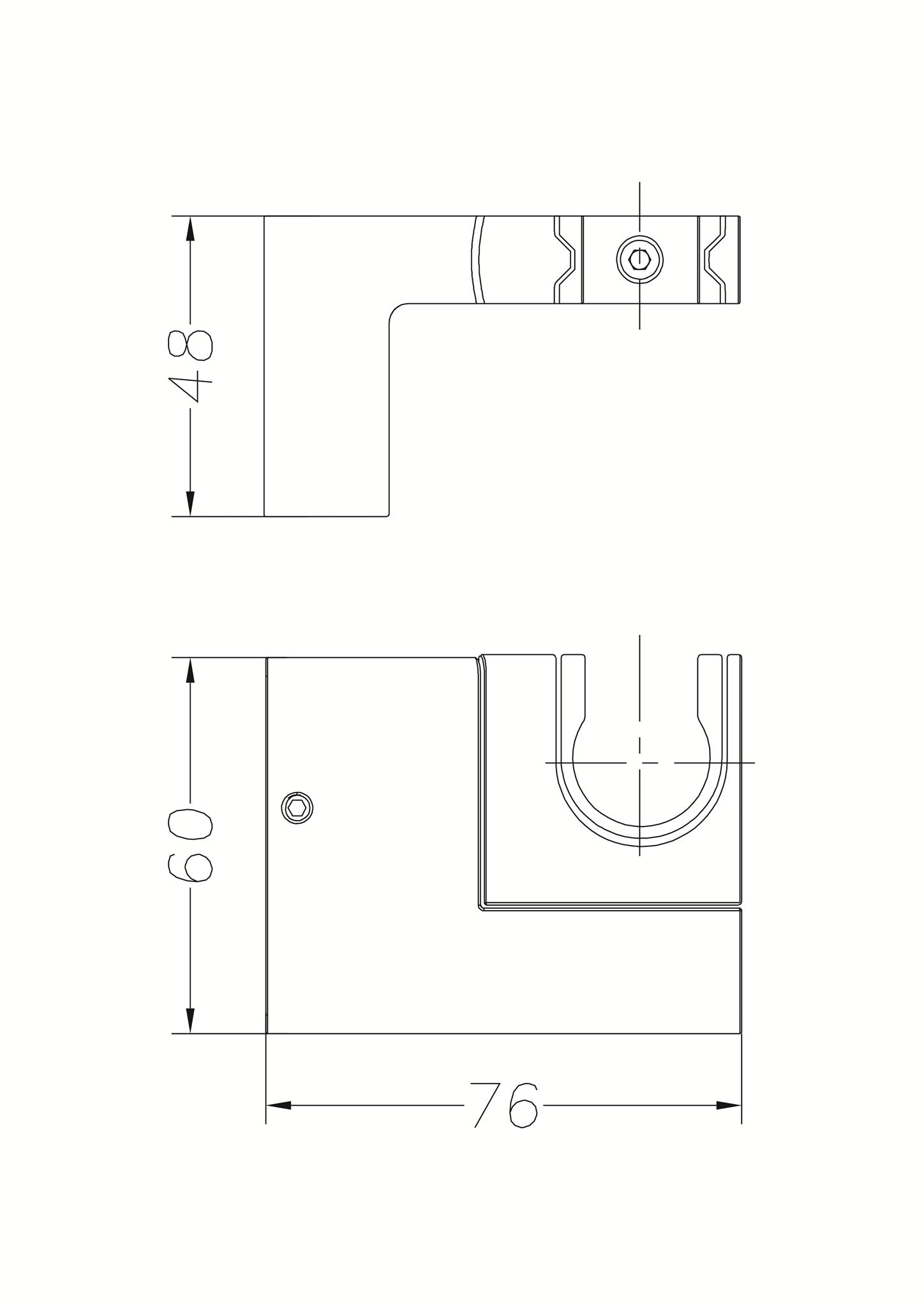 PRZYŁĄCZE KĄTOWE  CUBE NICKEL BRUSHED OD MOBI GP1426NI
