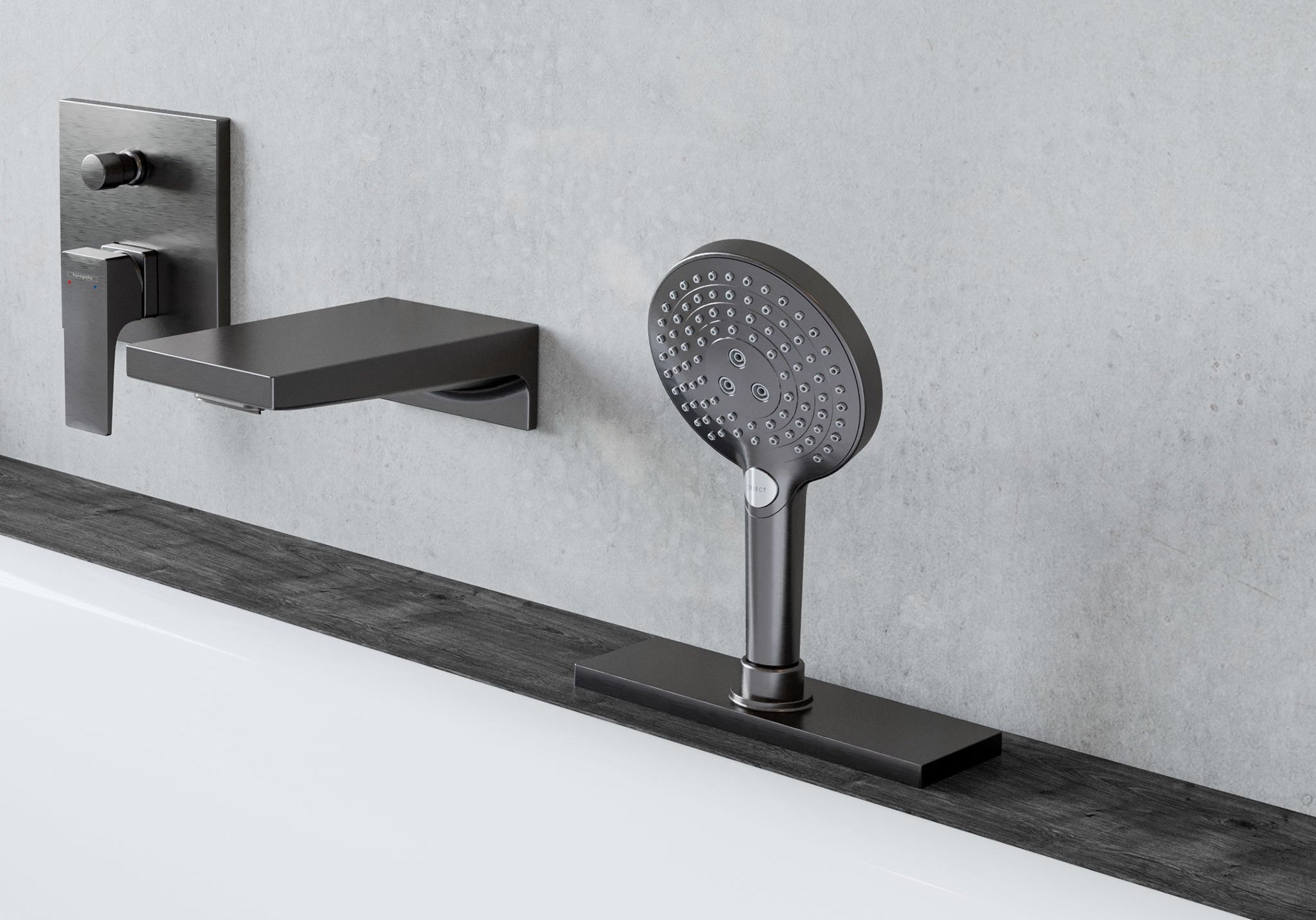 ZESTAW NATRYSKOWY  CROMA SELECT S BIAŁY OD HANSGROHE 26563400